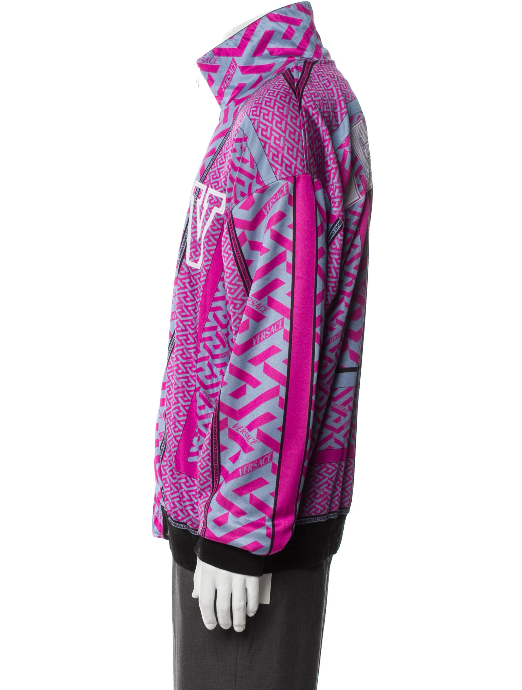 Versace Printed Windbreaker