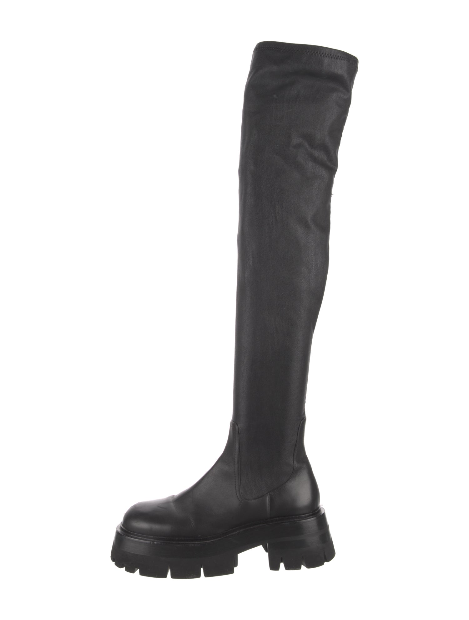 Versace Leather Sock Boots