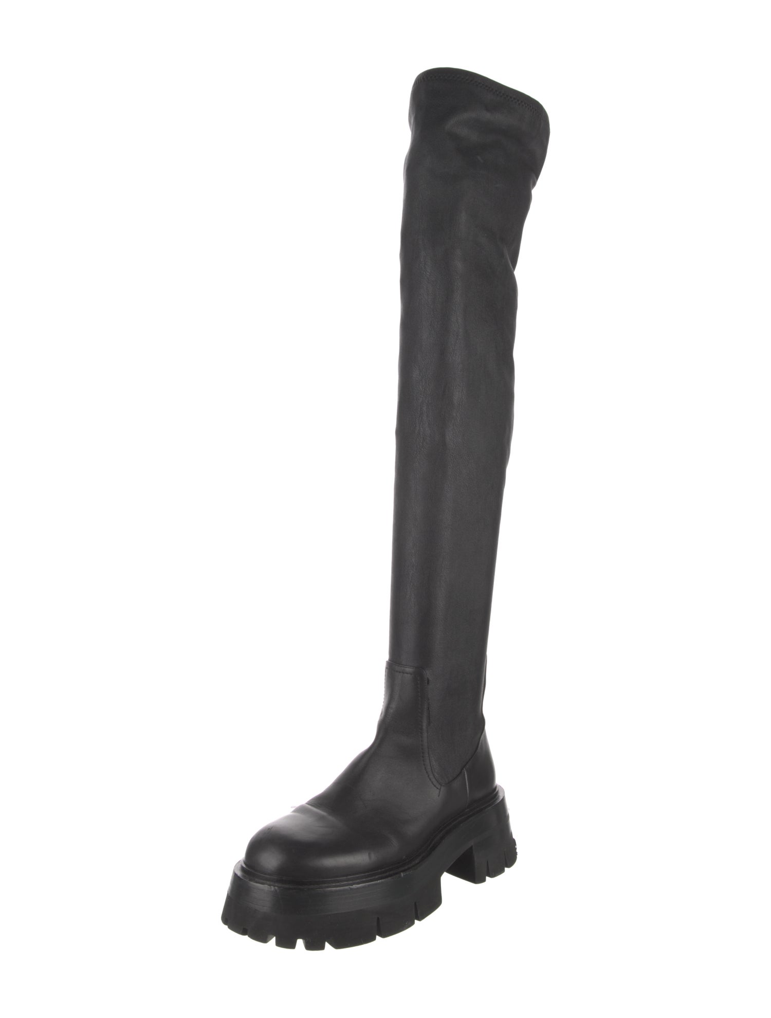 Versace Leather Sock Boots
