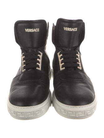Versace Leather Sneakers