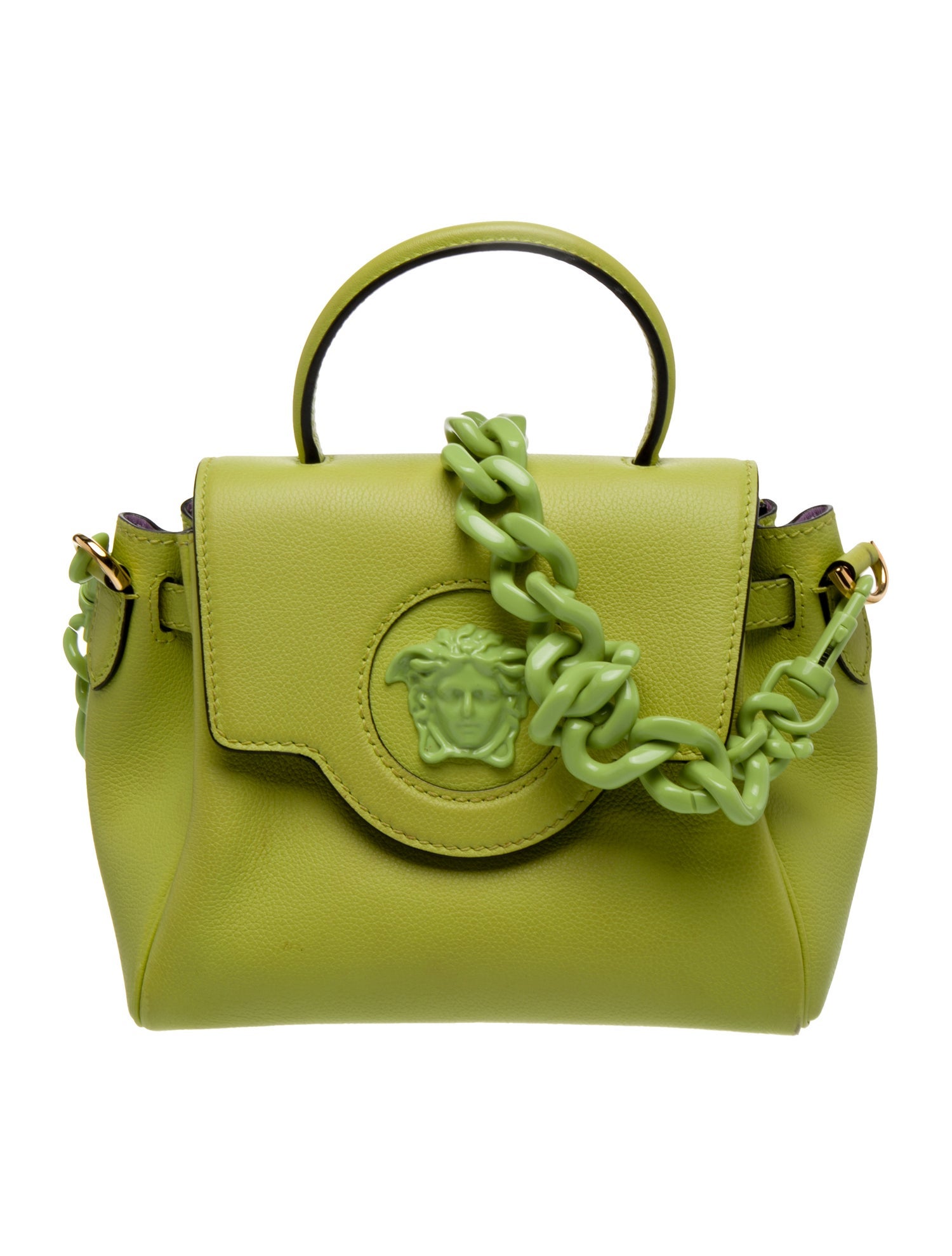 Versace Leather Shoulder Bag