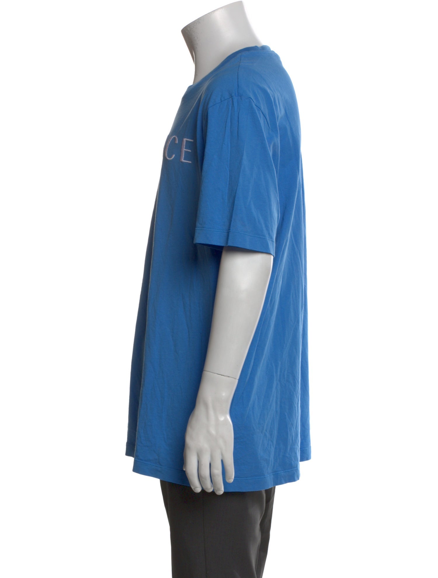 Versace Graphic Print Crew Neck T-Shirt