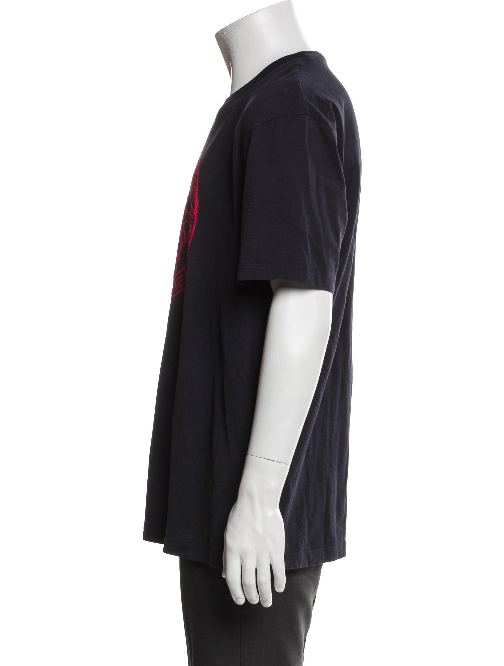 Versace Graphic Print Crew Neck T-Shirt