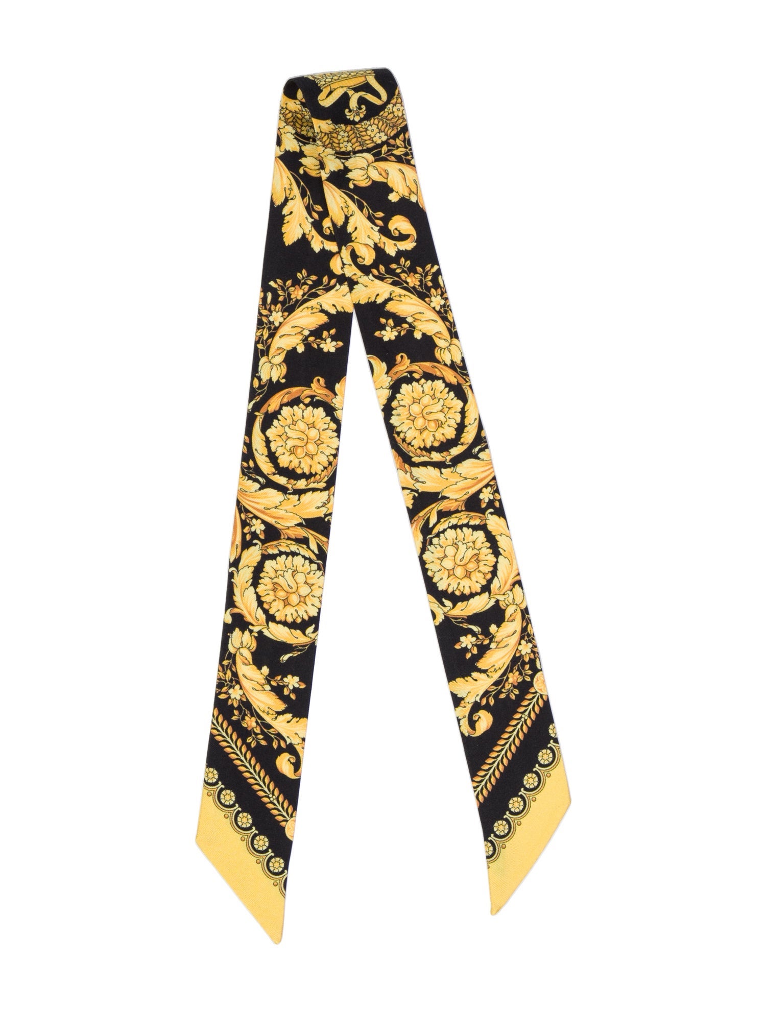 Versace Silk Printed Scarf