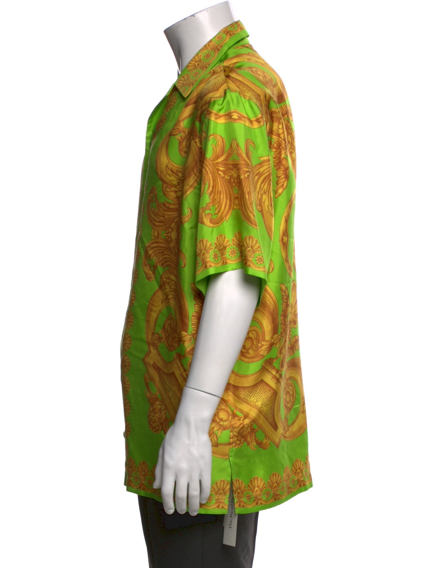 Versace Silk Printed Shirt