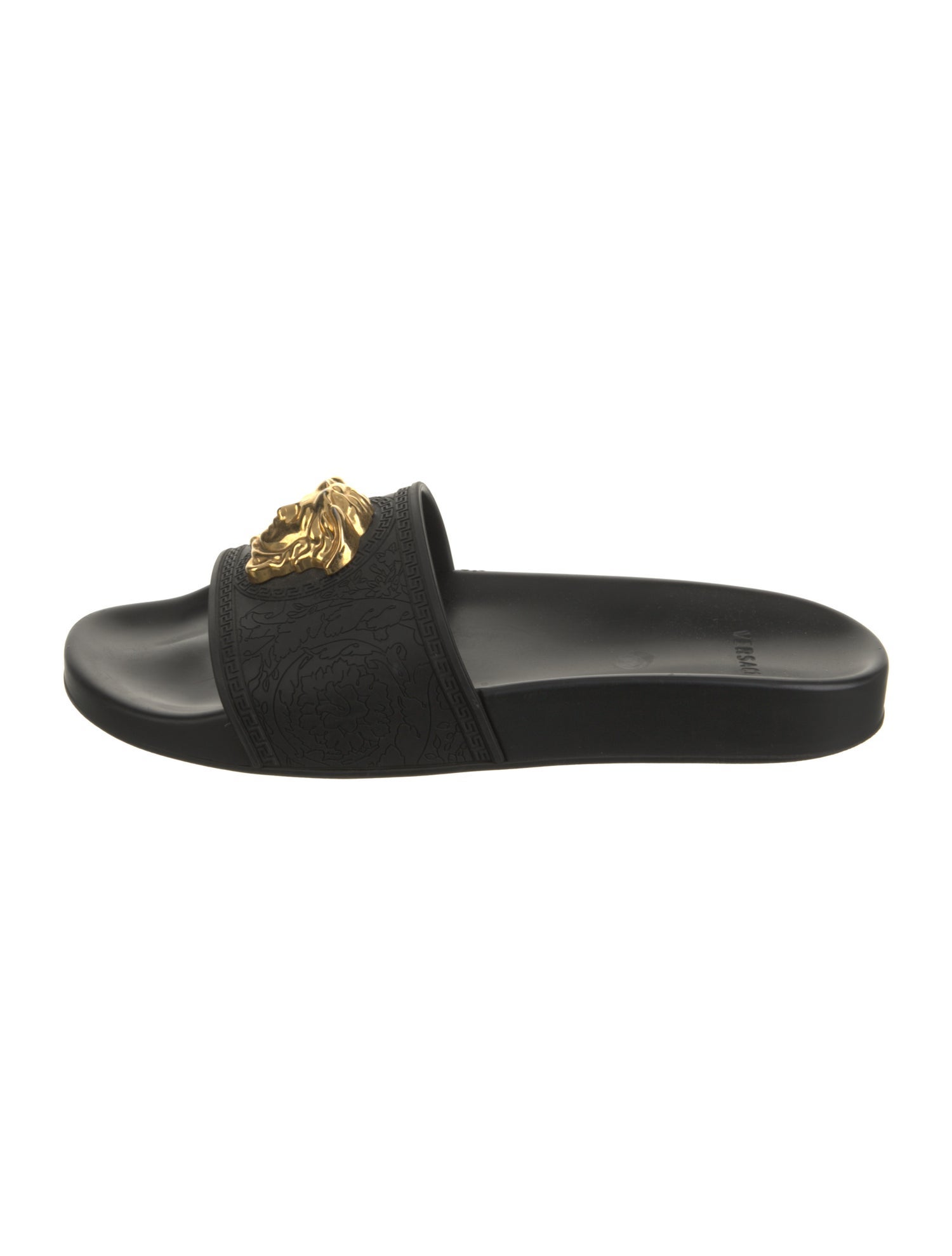 Versace Medusa Insignia Rubber Slides