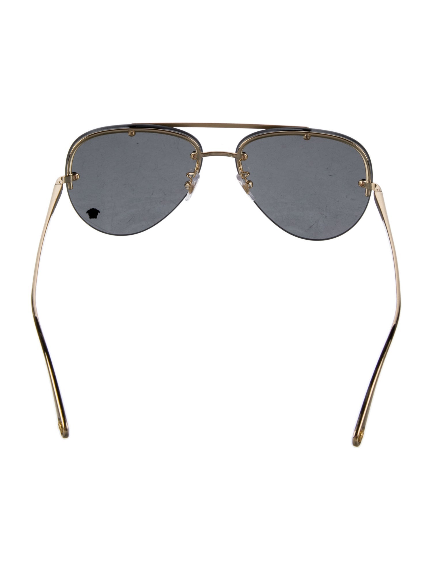 Versace Aviator Tinted Sunglasses