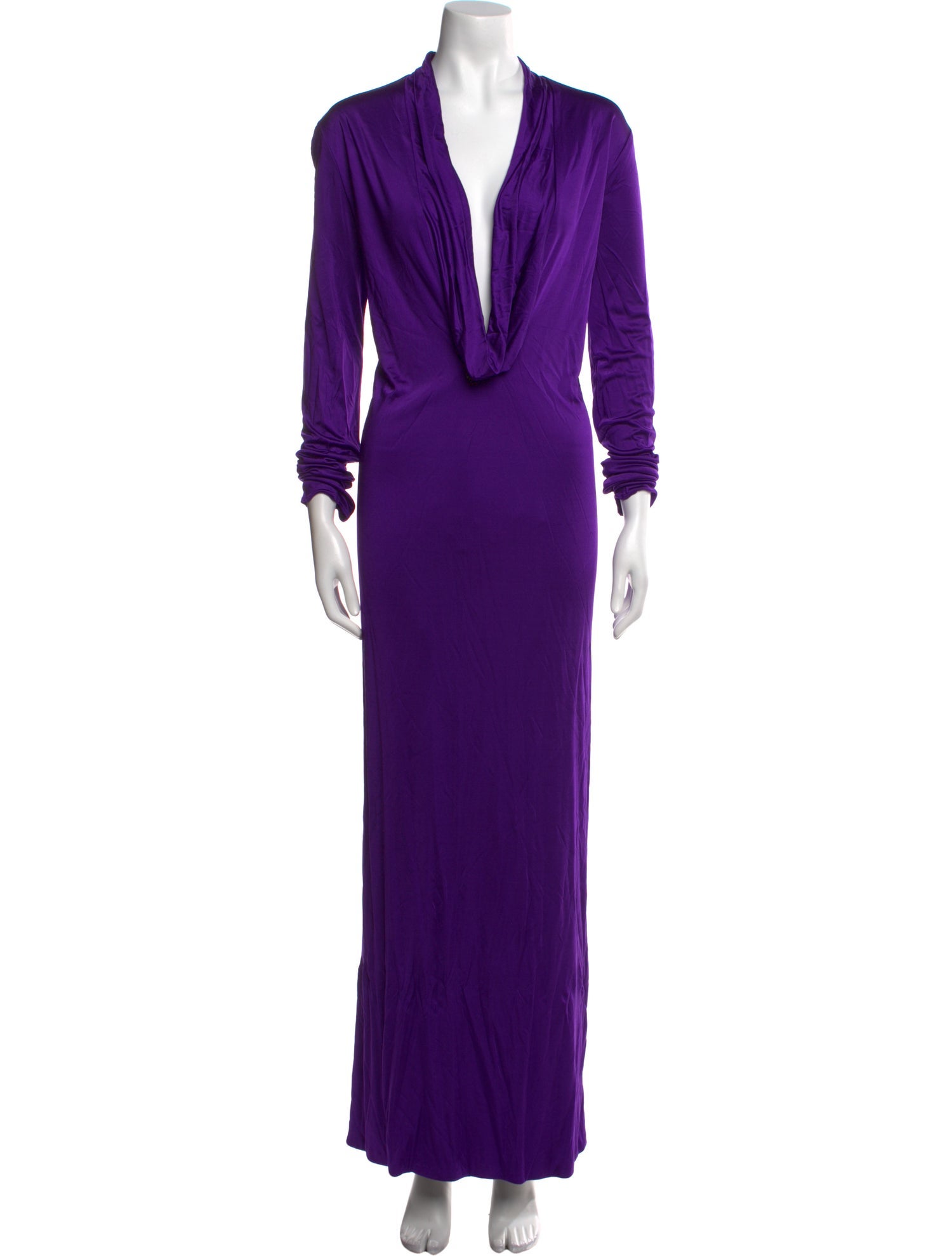 Versace Silk Long Dress