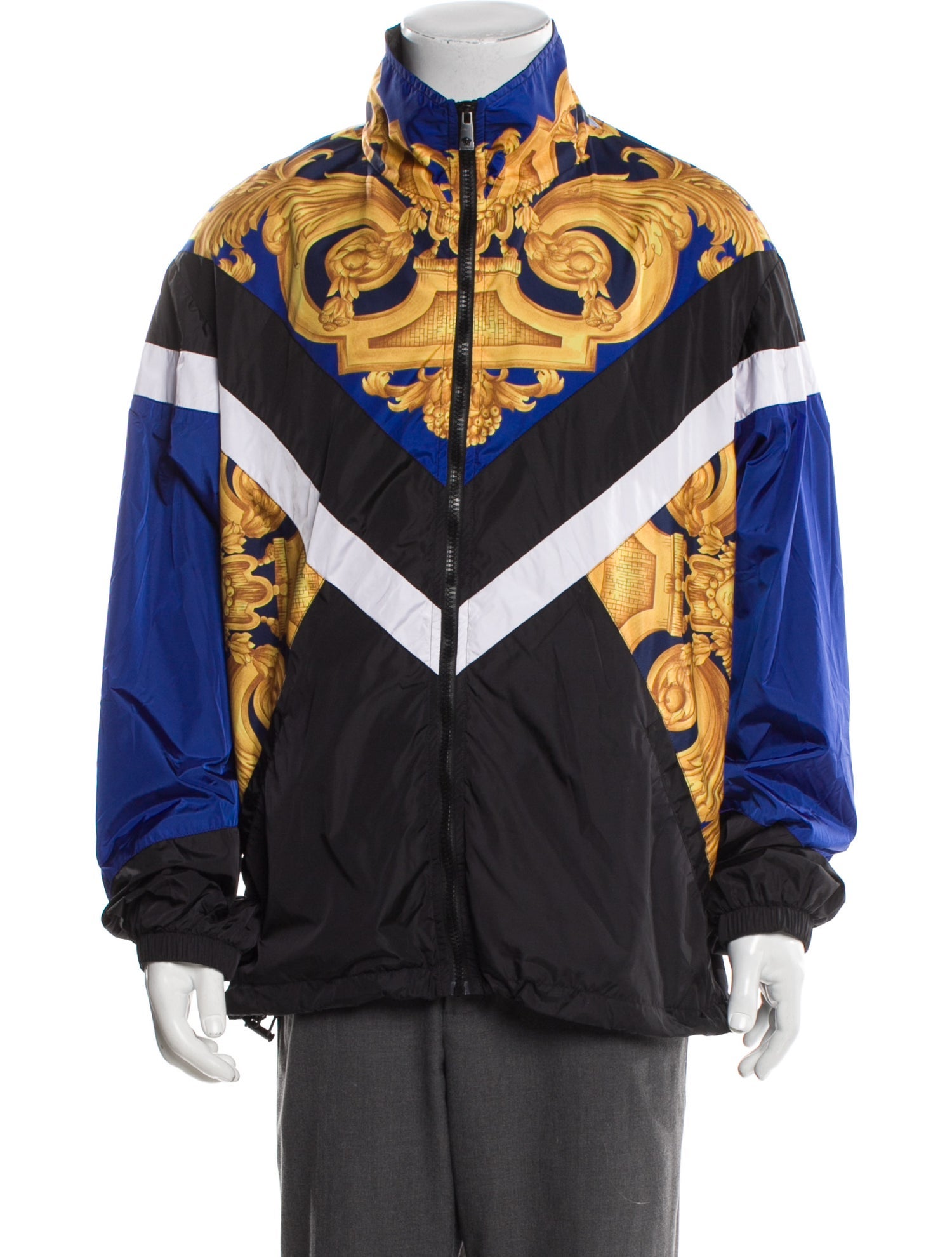 Versace Printed Windbreaker