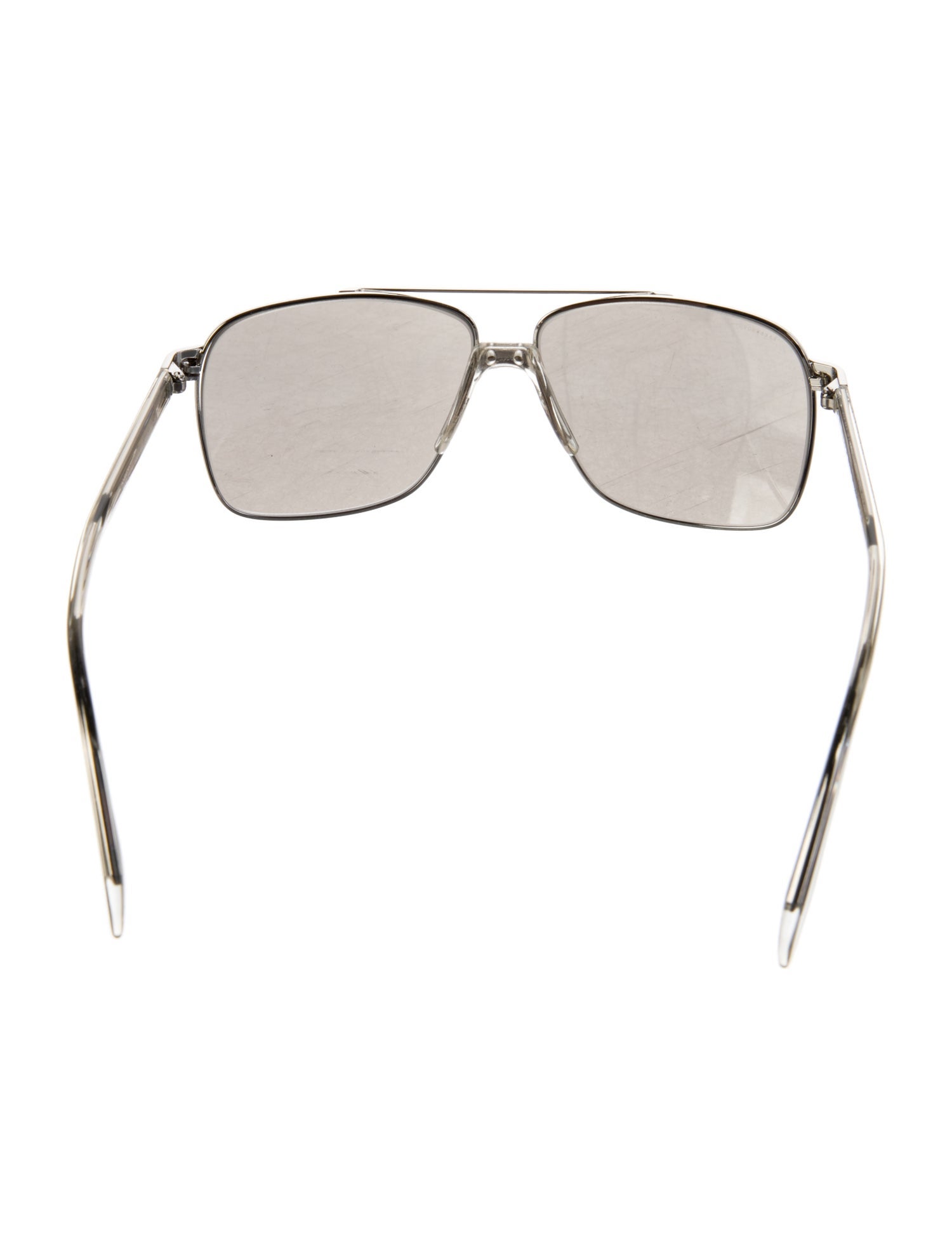 Versace Aviator Mirrored Sunglasses