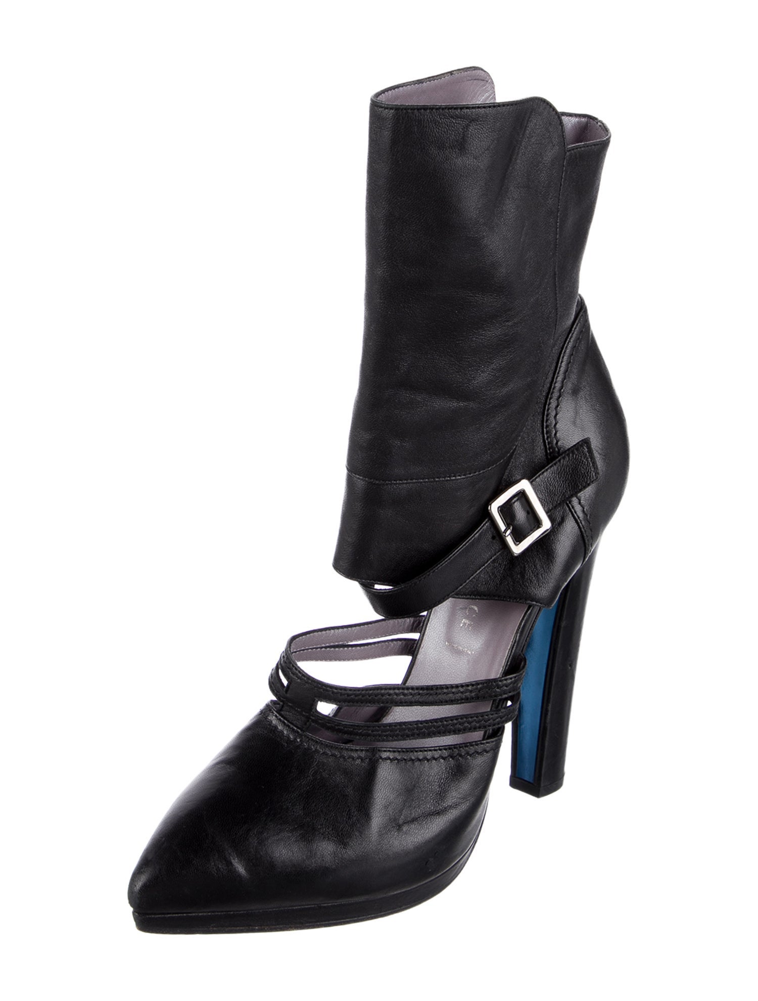 Versace Leather Boots