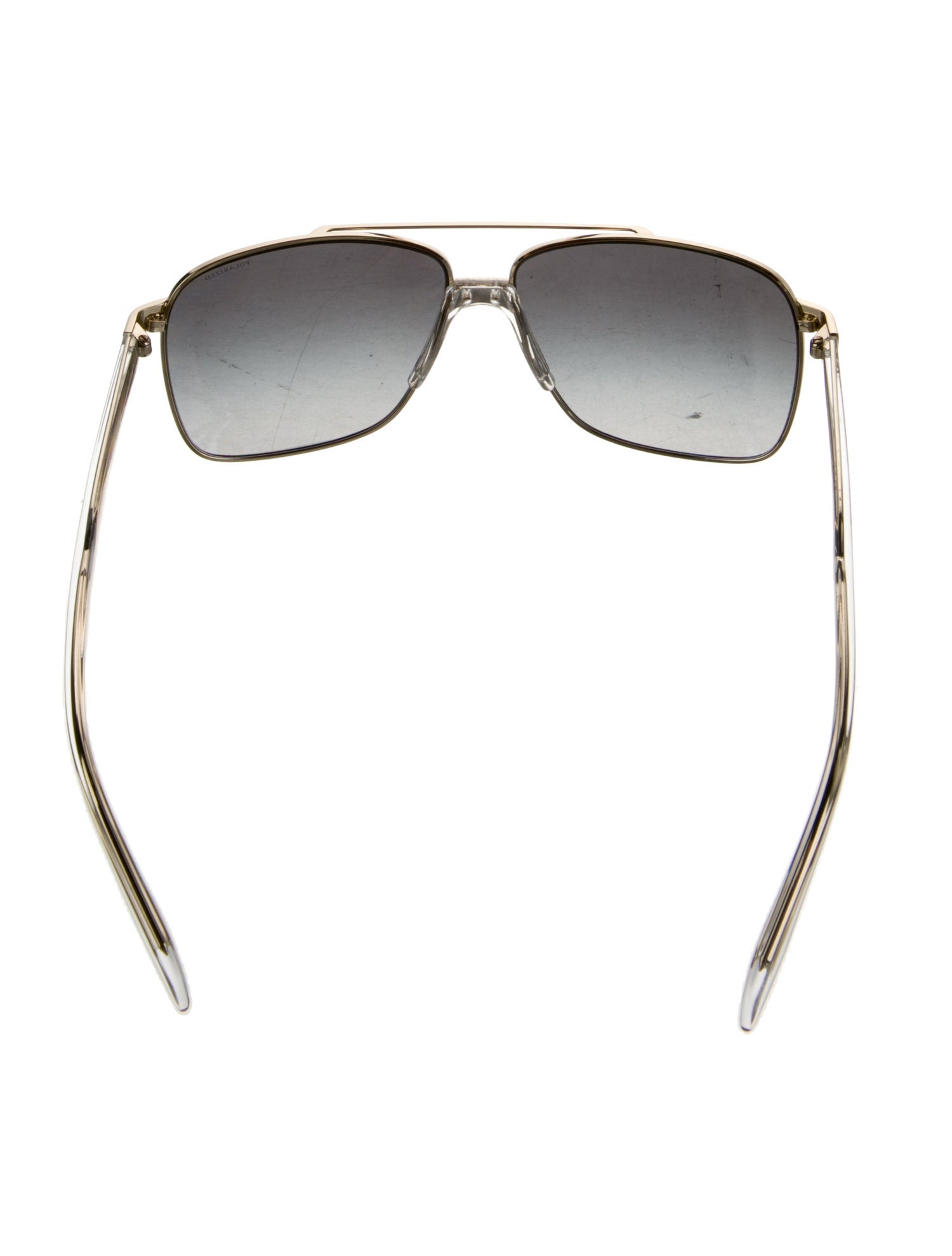 Versace Square Gradient Sunglasses