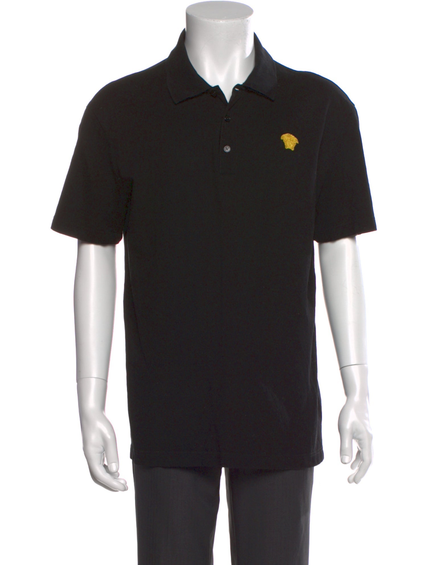 Versace Collar Short Sleeve Polo Shirt