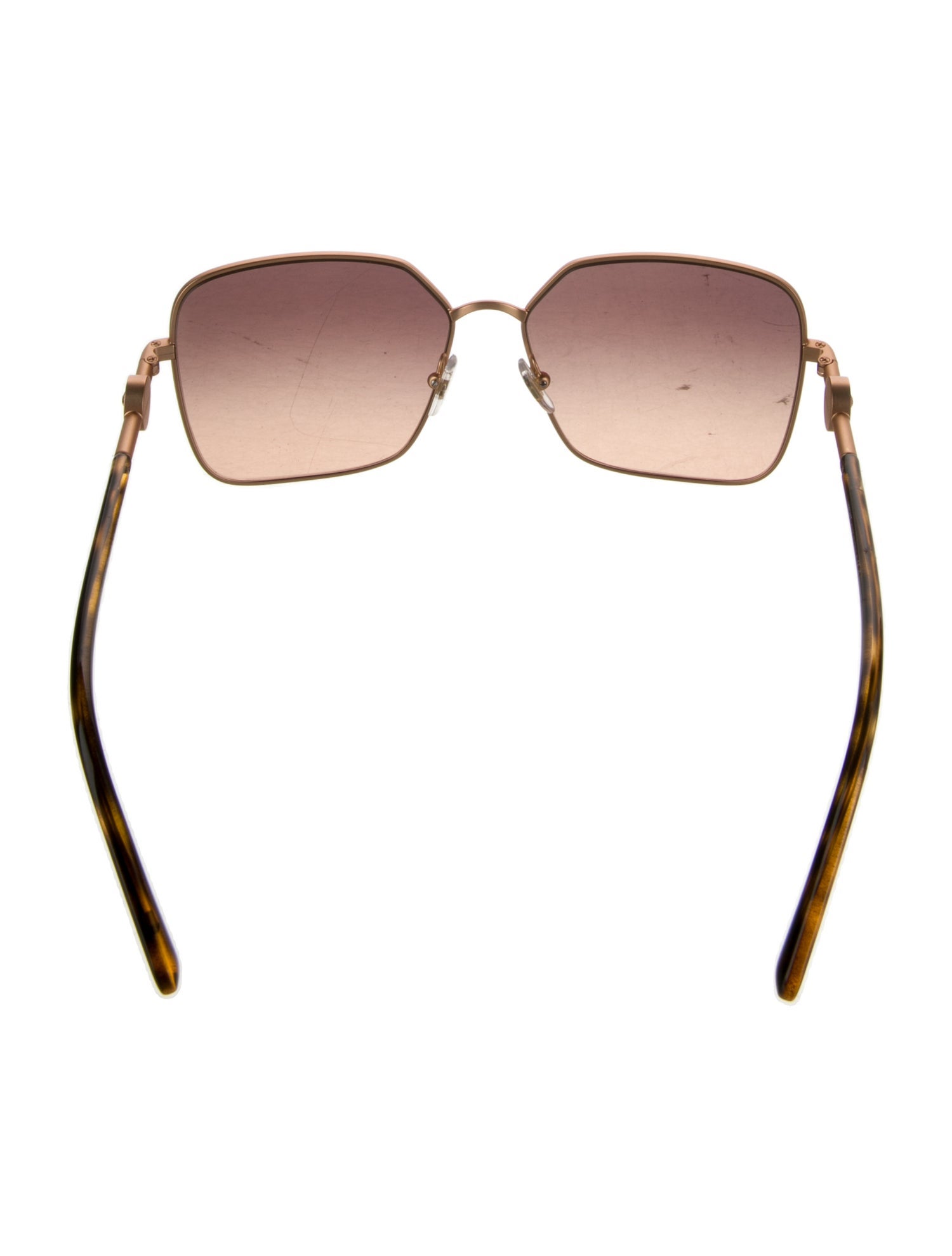 Versace Oversize Gradient Sunglasses