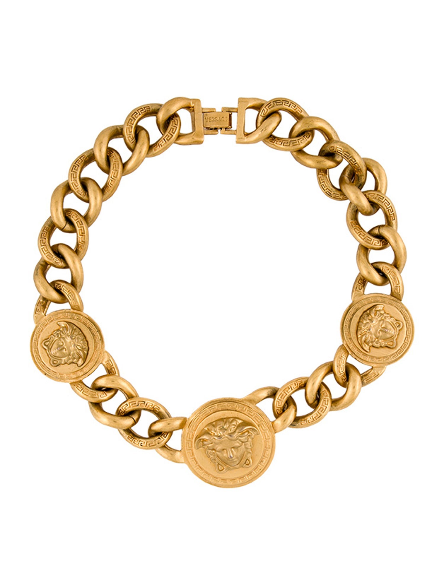 Versace Medusa Chain Necklace