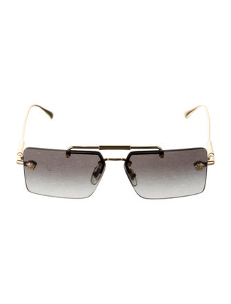 Versace Square Gradient Sunglasses