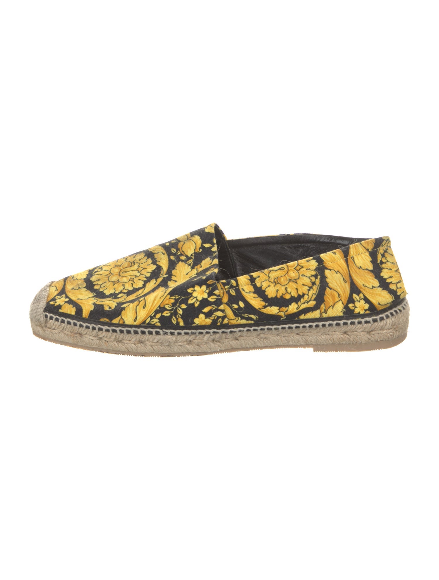 Versace Canvas Printed Espadrilles