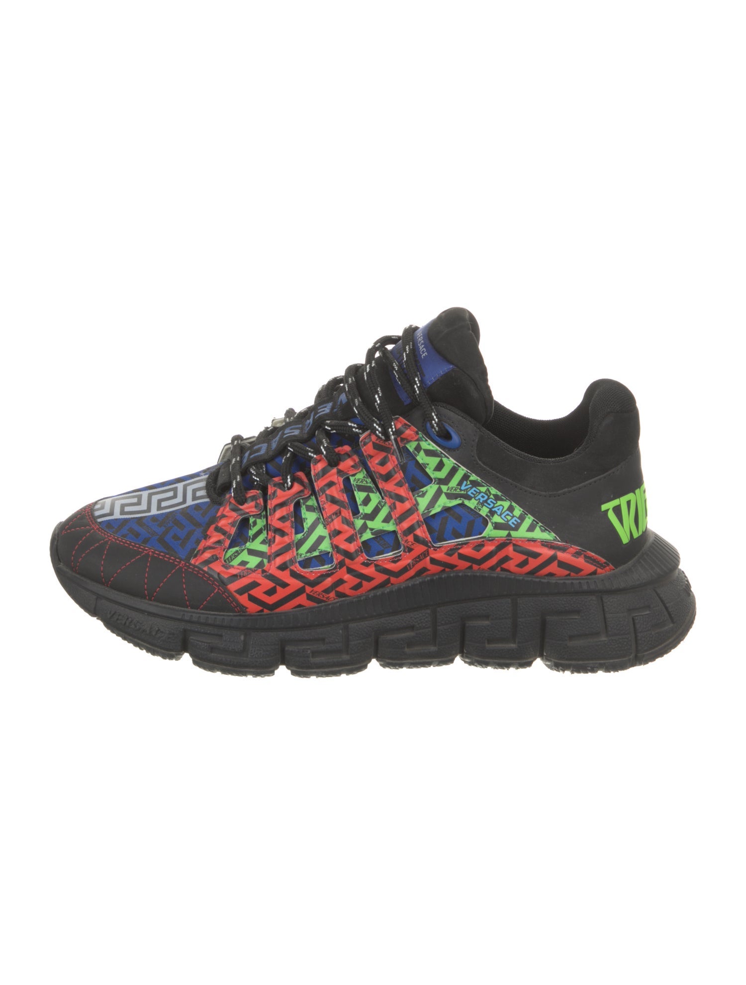 Versace Printed Athletic Sneakers