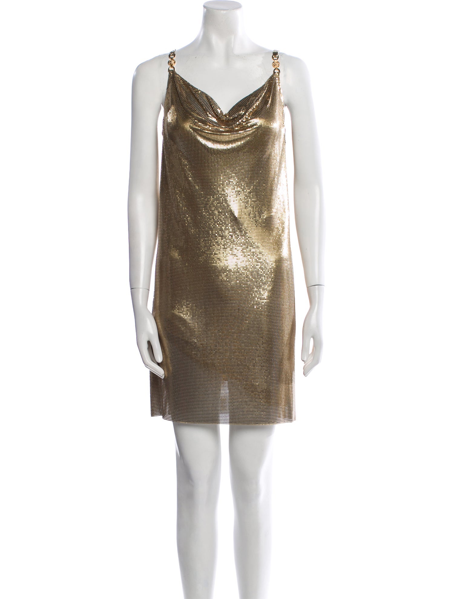 Versace Printed Mini Dress