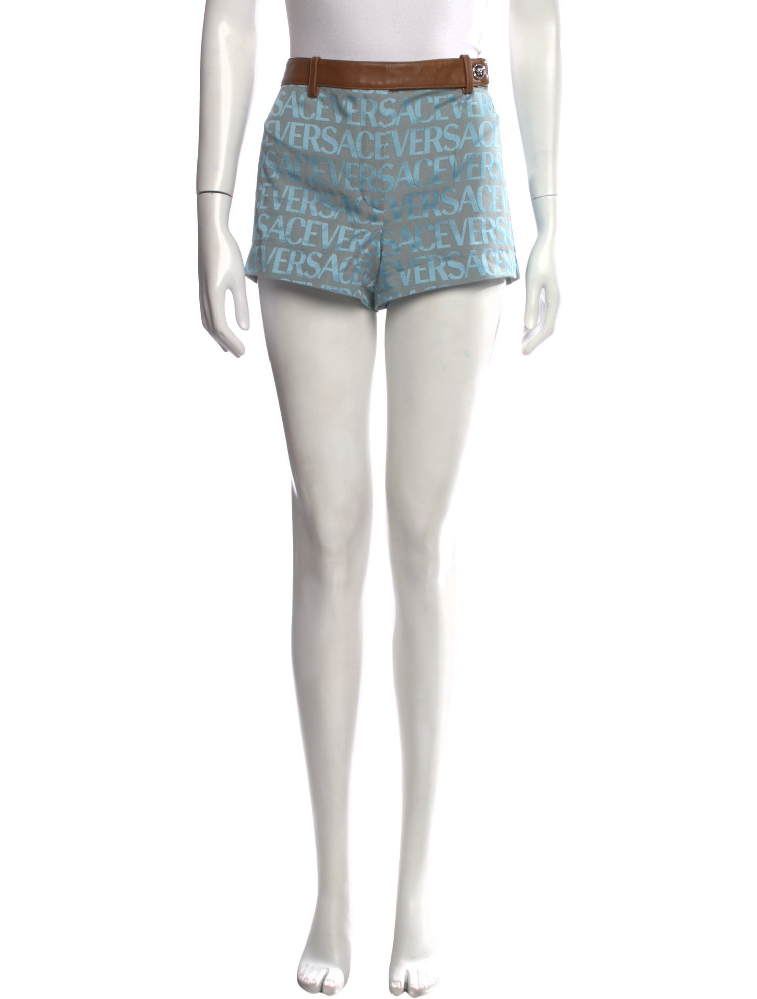 Versace Printed Mini Shorts