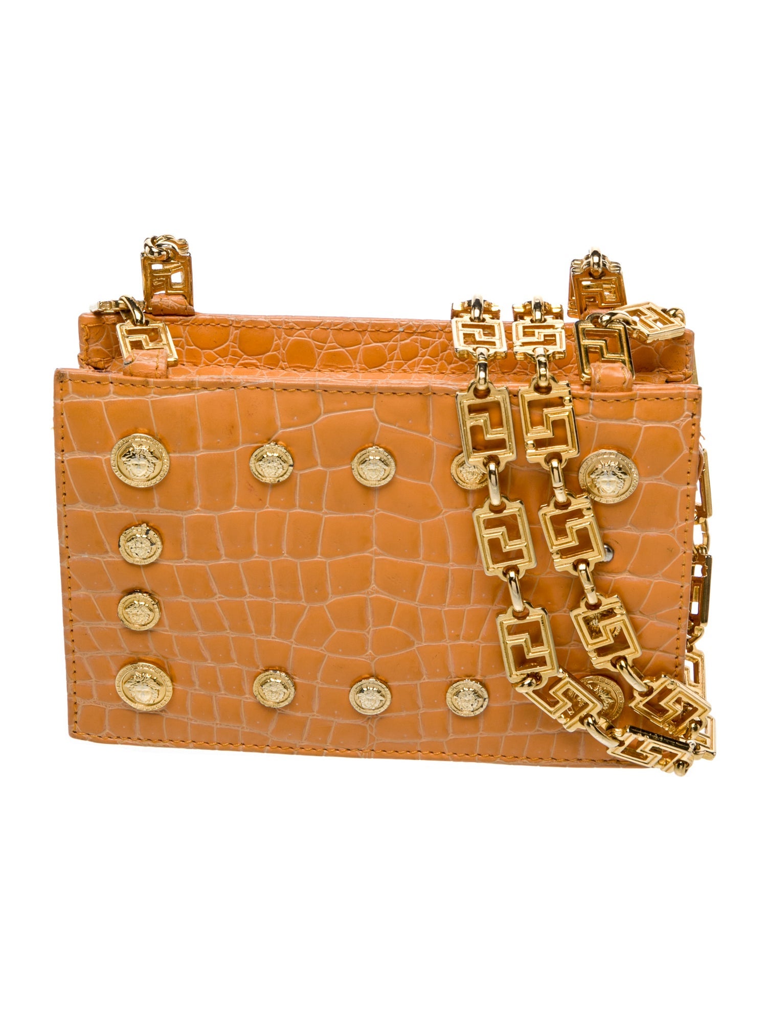 Versace Leather Clutch