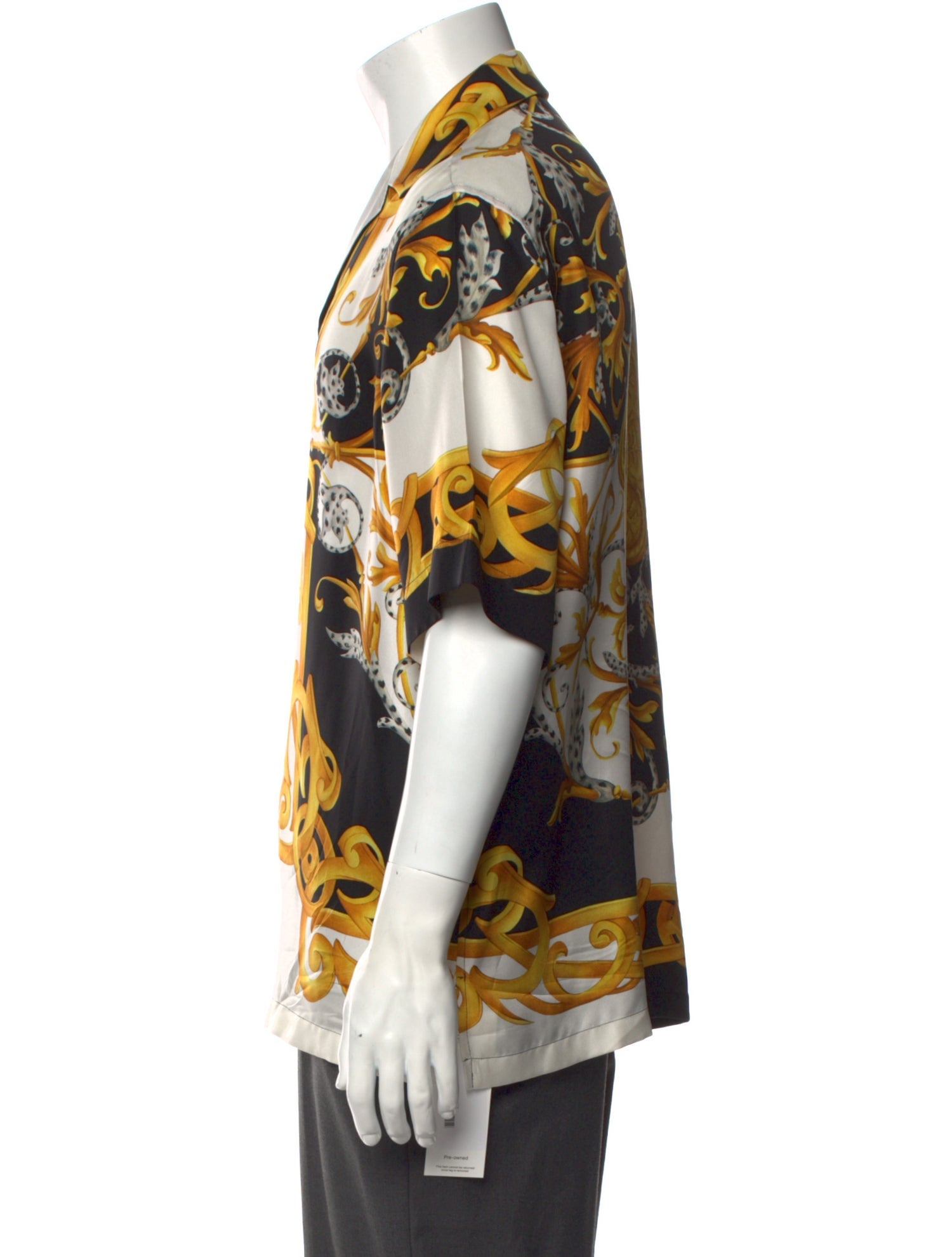 Versace Silk Printed Shirt