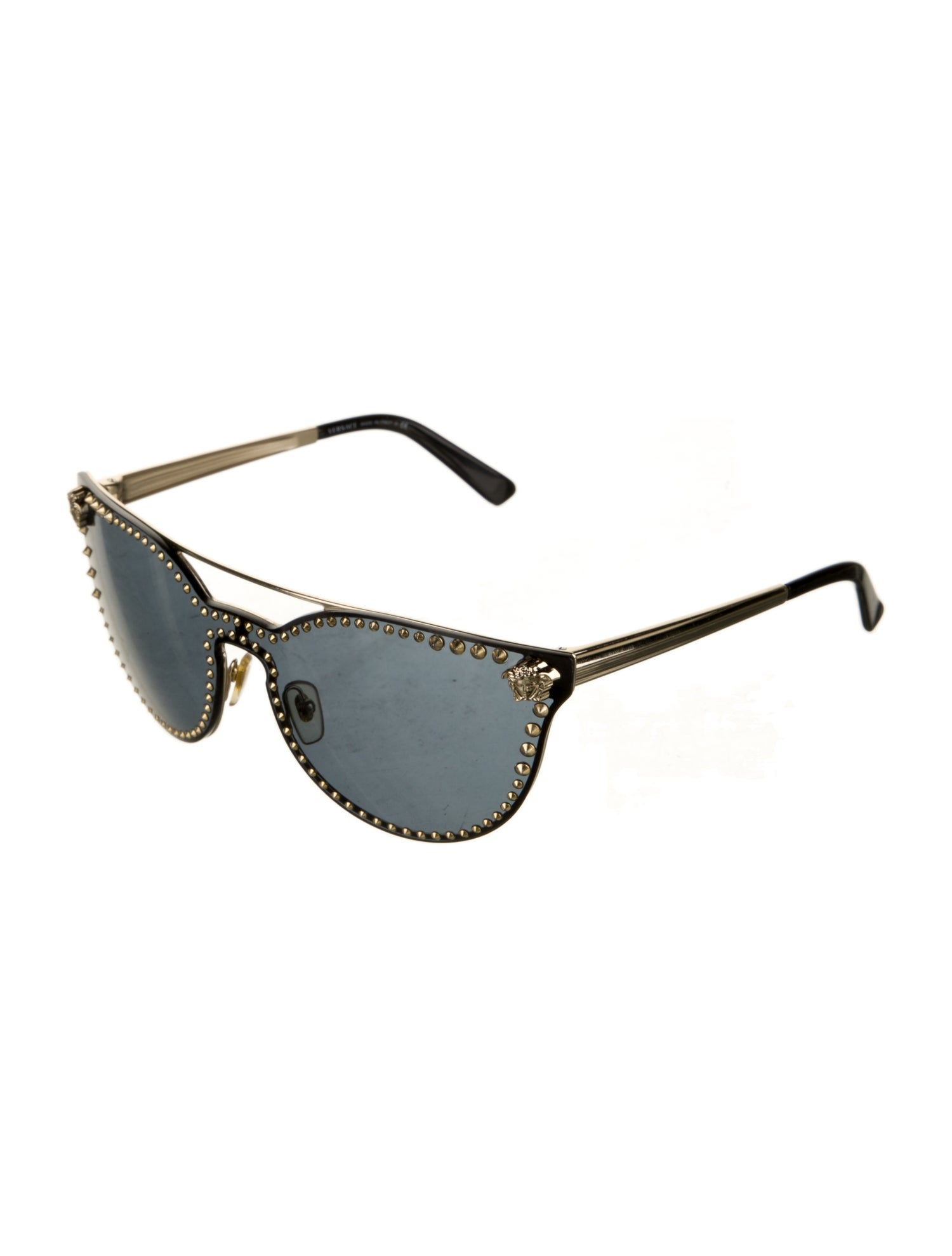 Versace Cat-Eye Mirrored Sunglasses