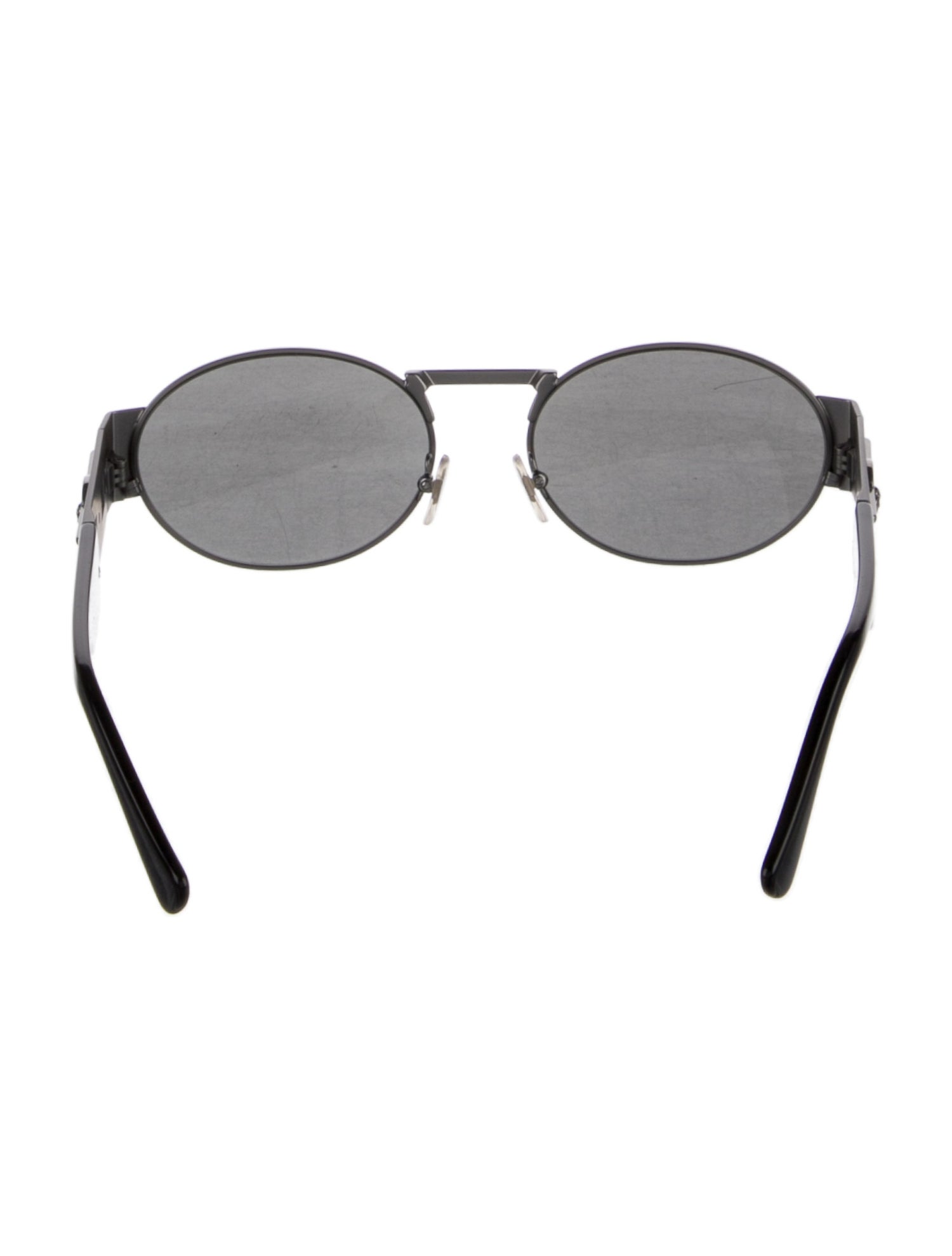 Versace Medusa Insignia Round Sunglasses