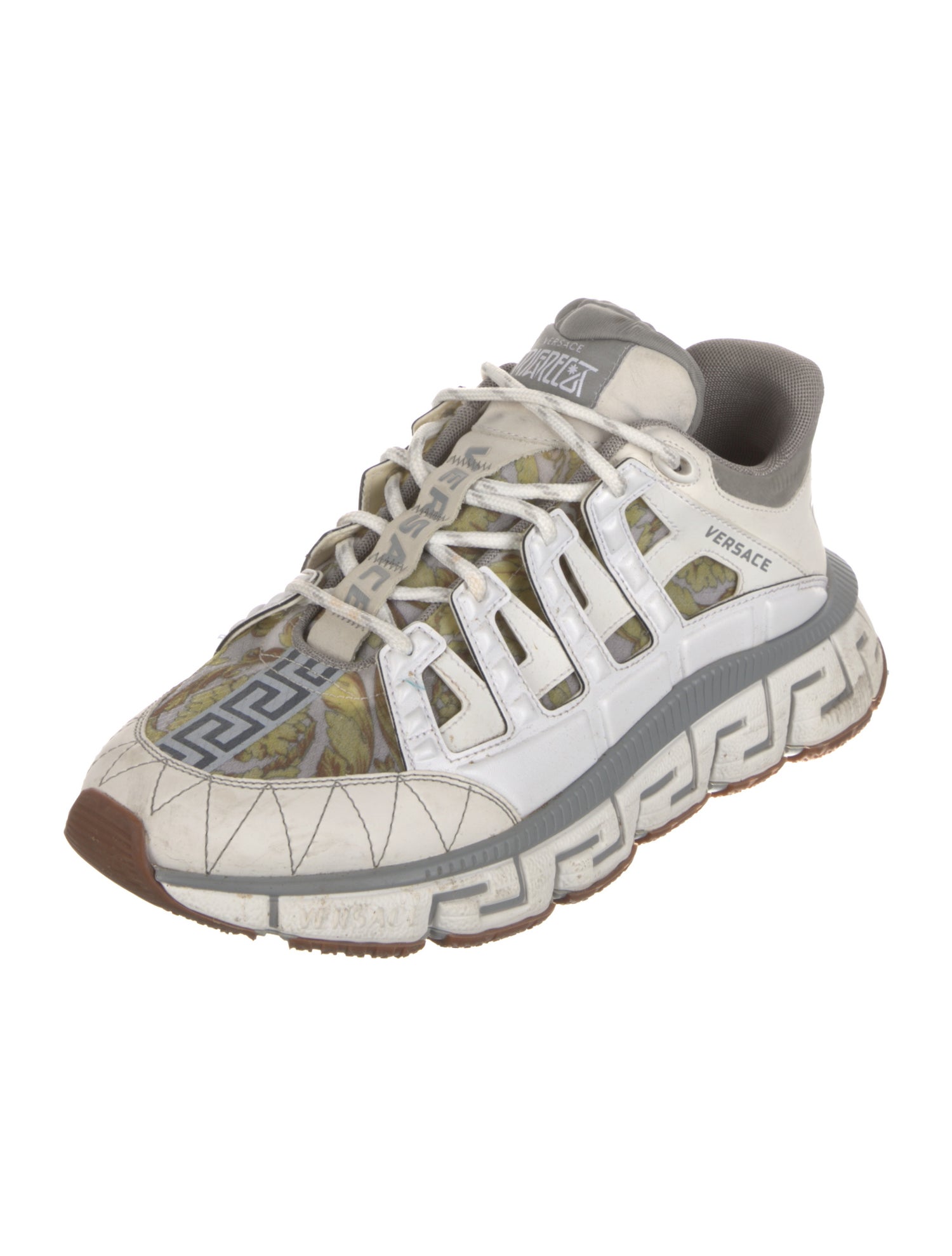 Versace Printed Athletic Sneakers