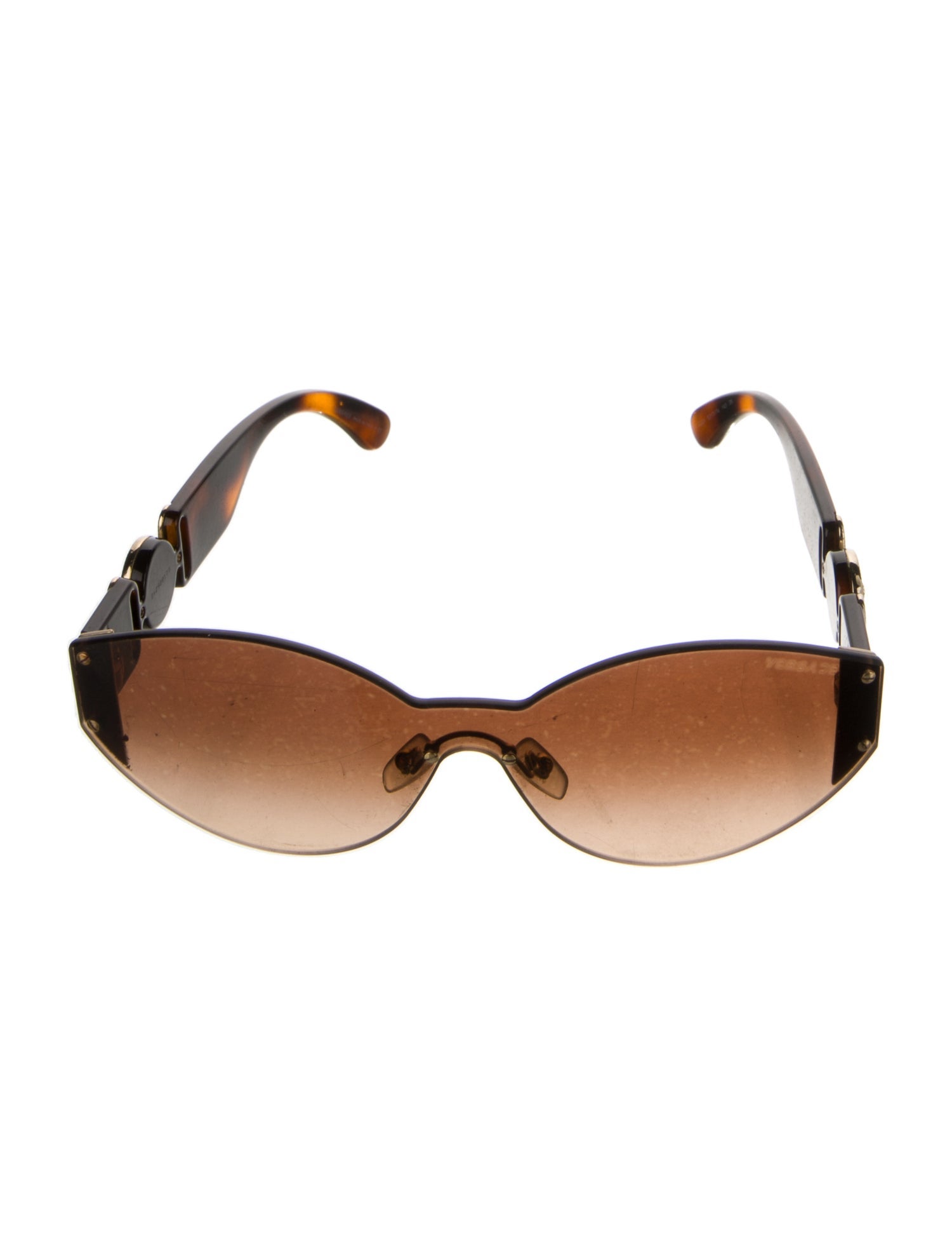 Versace Medusa Insignia Shield Sunglasses