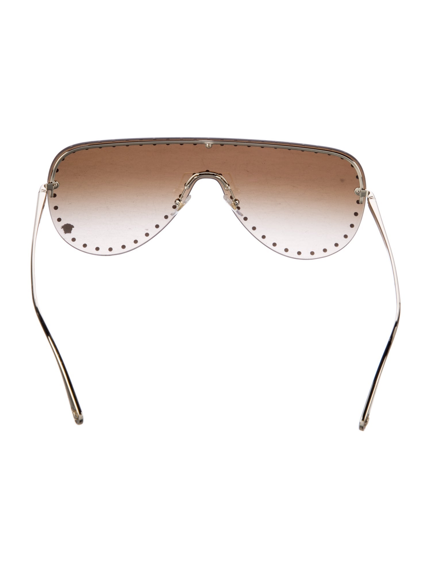 Versace Medusa Insignia Shield Sunglasses