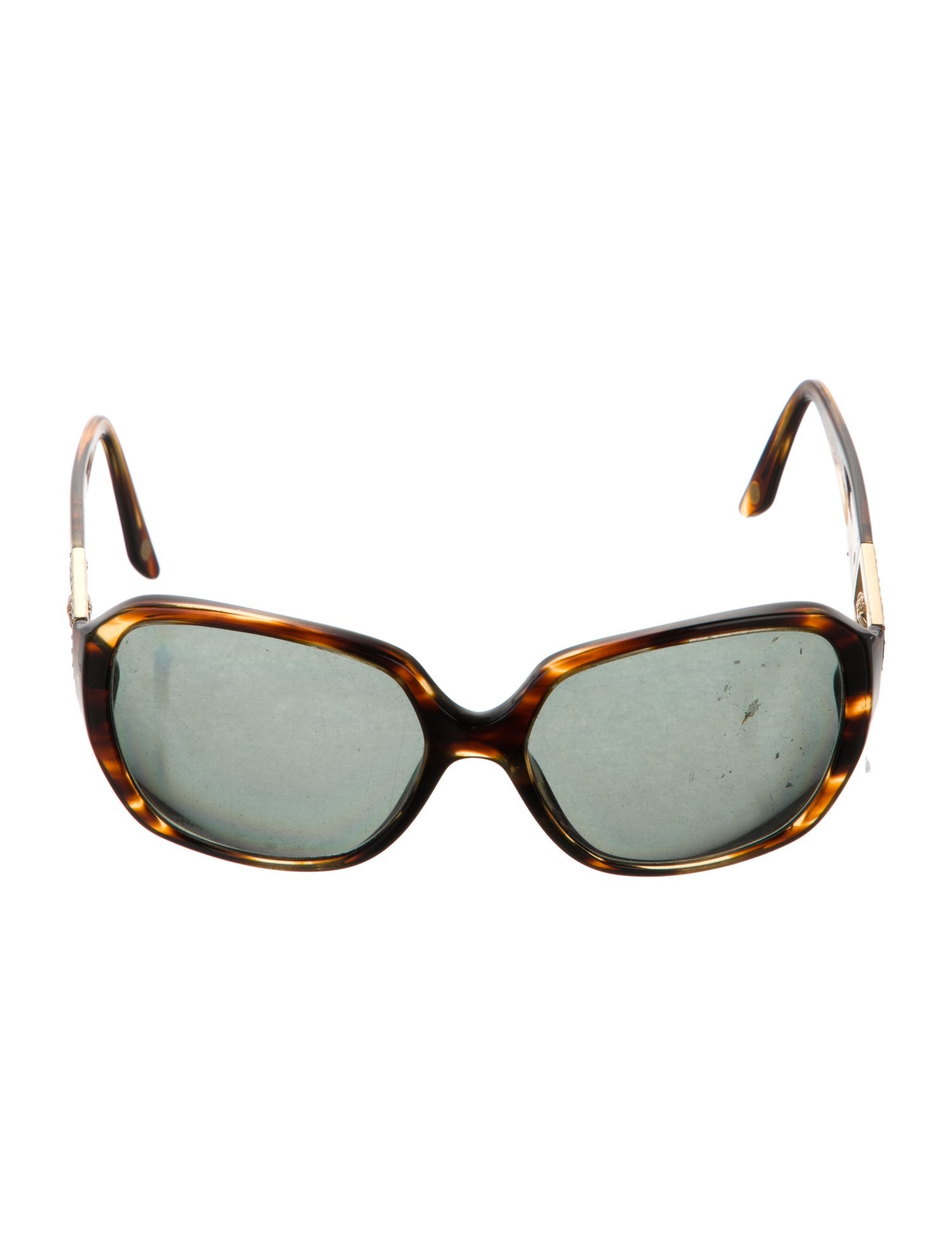 Versace Oversize Tinted Sunglasses