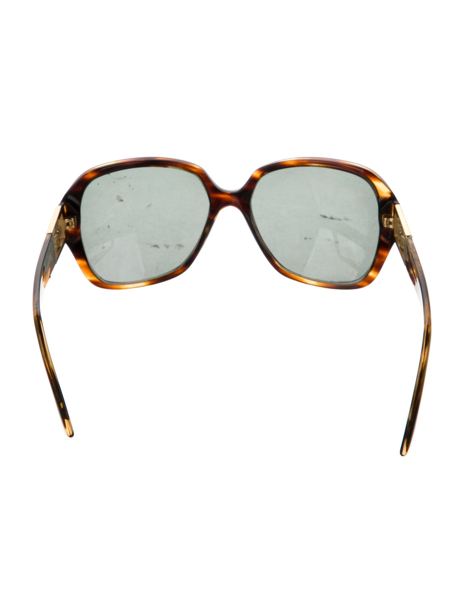 Versace Oversize Tinted Sunglasses