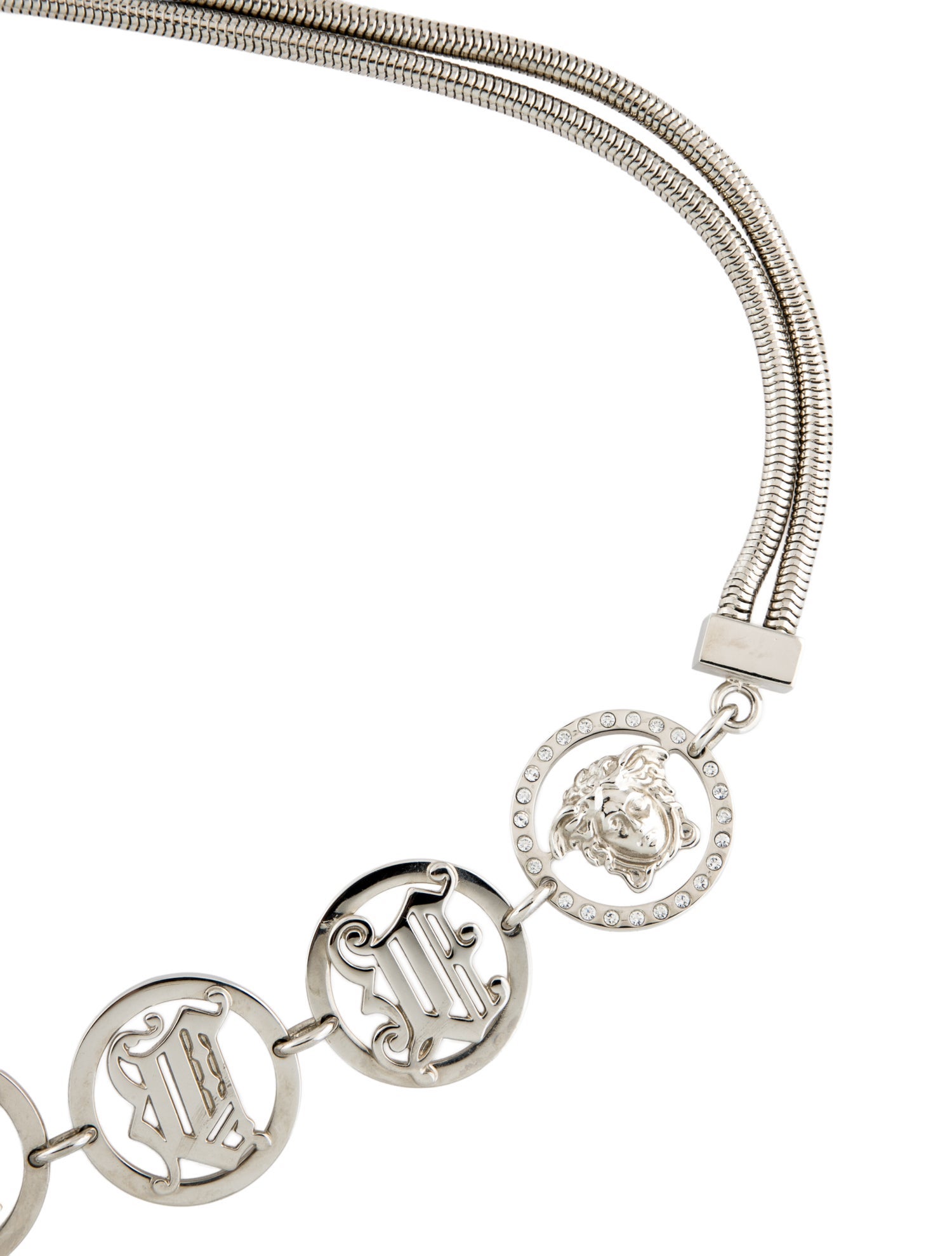 Versace Vintage Medusa Insignia Waist Belt