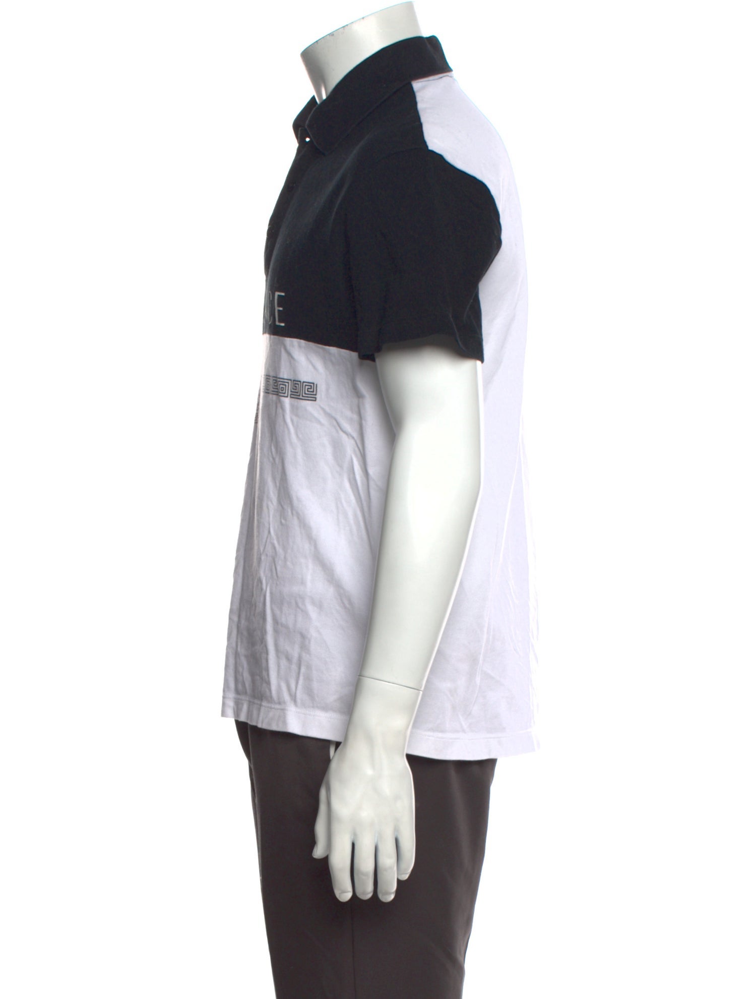 Versace Graphic Print Short Sleeve Shirt