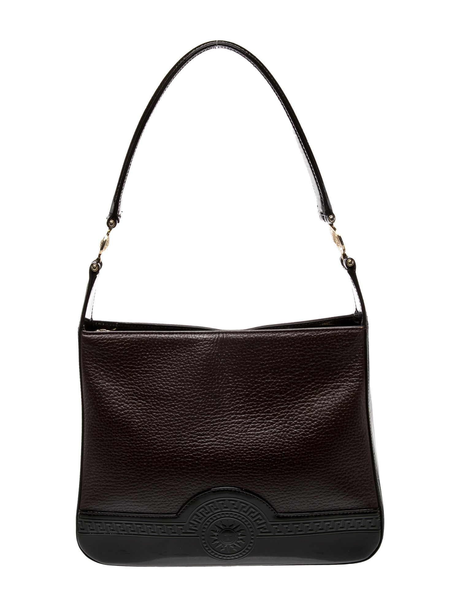 Versace Leather Shoulder Bag