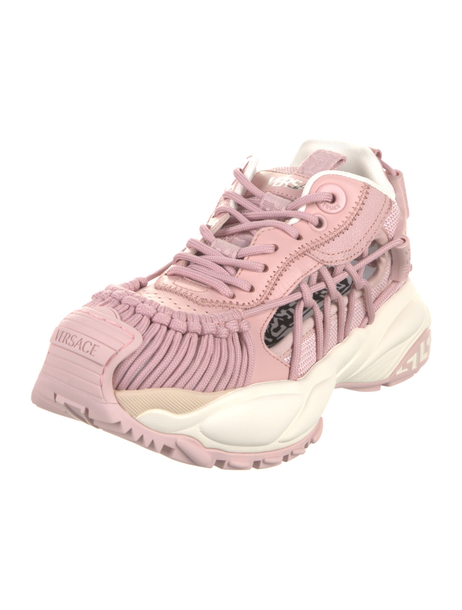 Versace Leather Chunky Sneakers w/ Tags