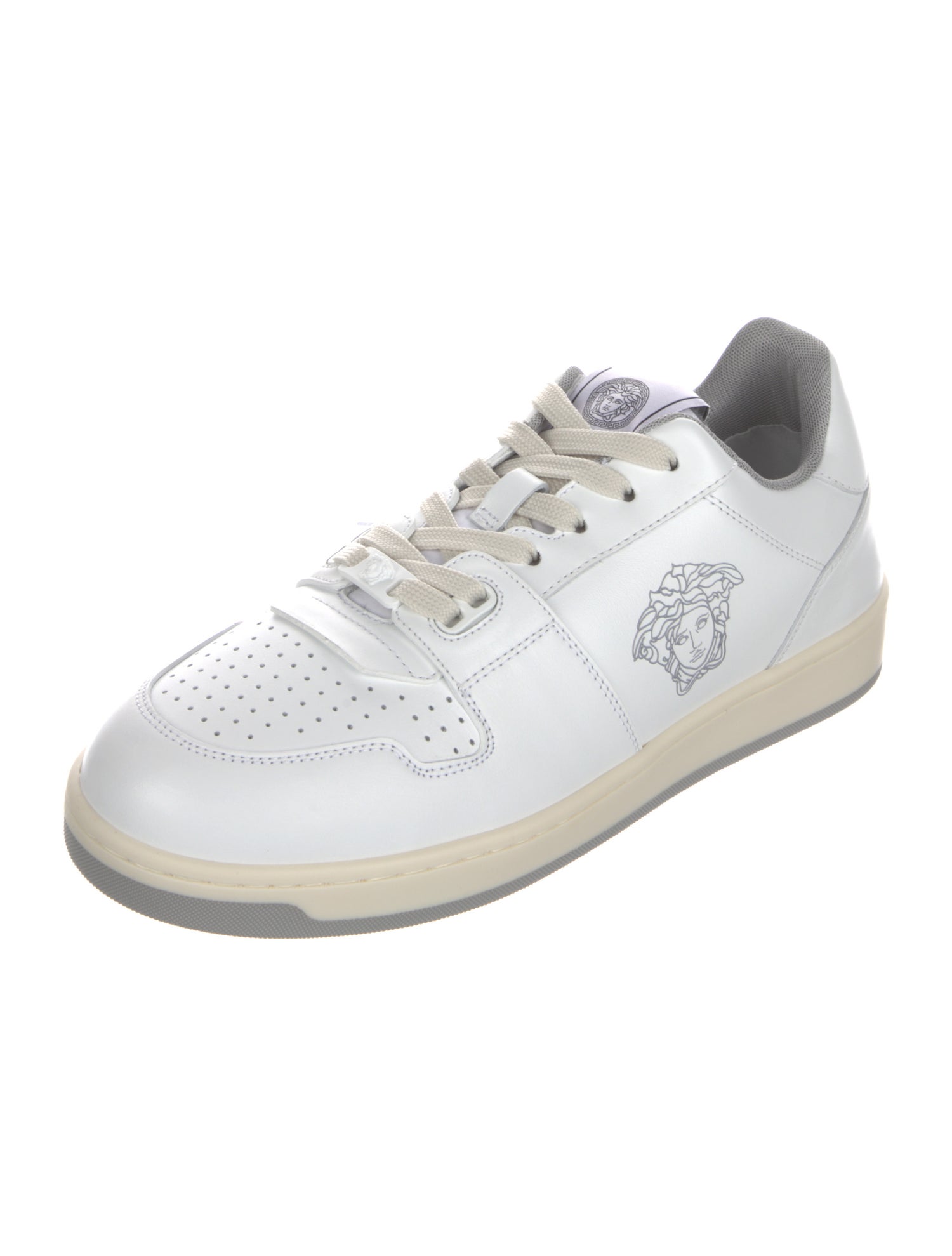 Versace Leather Sneakers w/ Tags