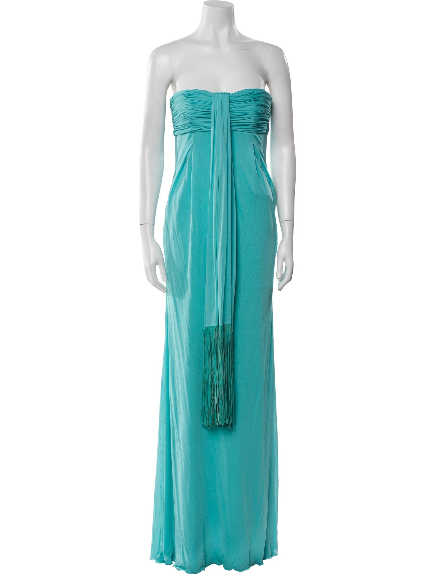 Versace Strapless Long Dress