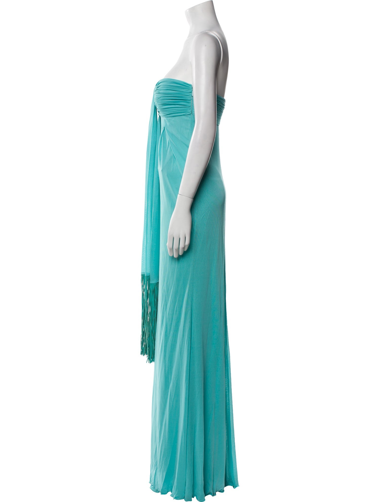 Versace Strapless Long Dress