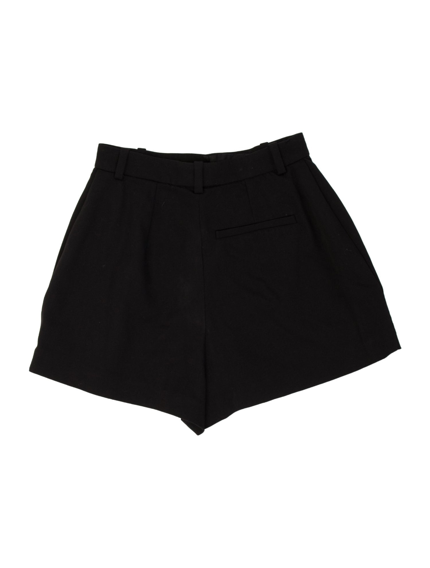 Versace Wool Mini Shorts