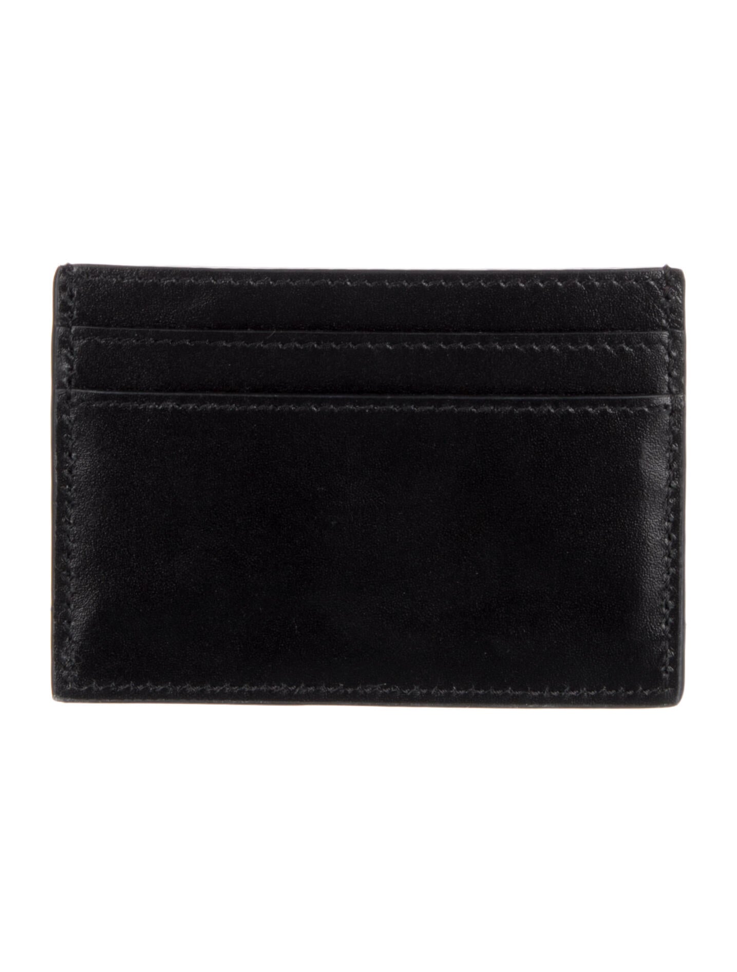 Versace Leather Printed Bifold Wallet