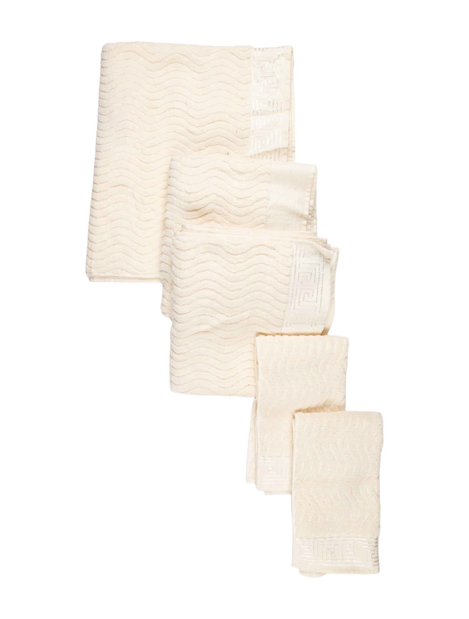 Versace 5-Piece Bath Towel Set