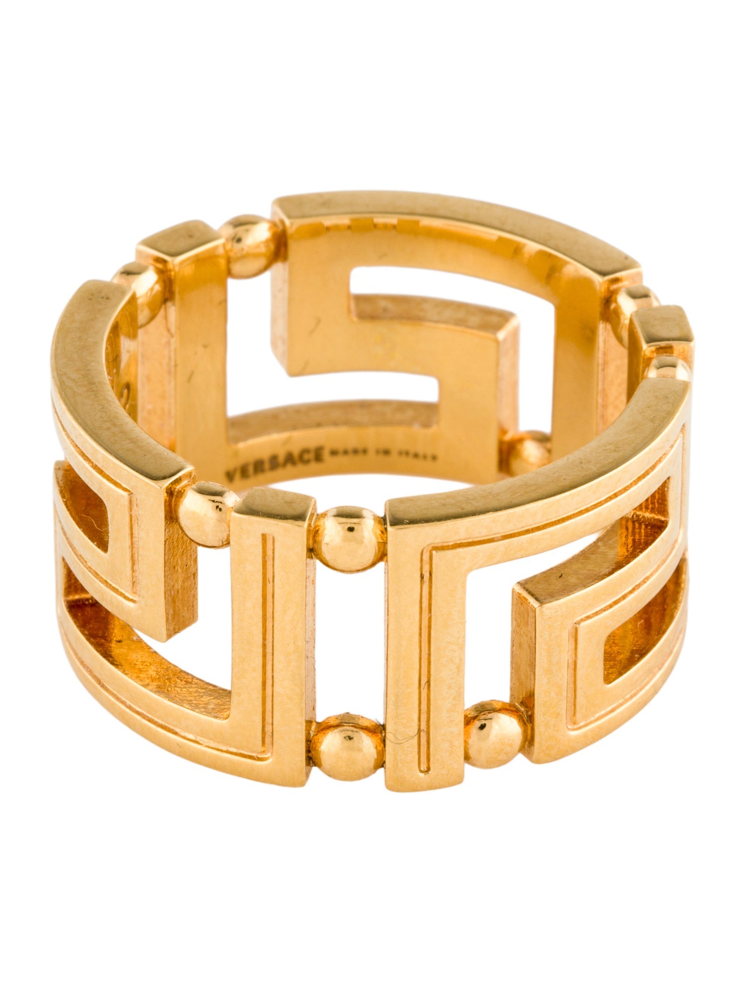 Versace Greca Ring
