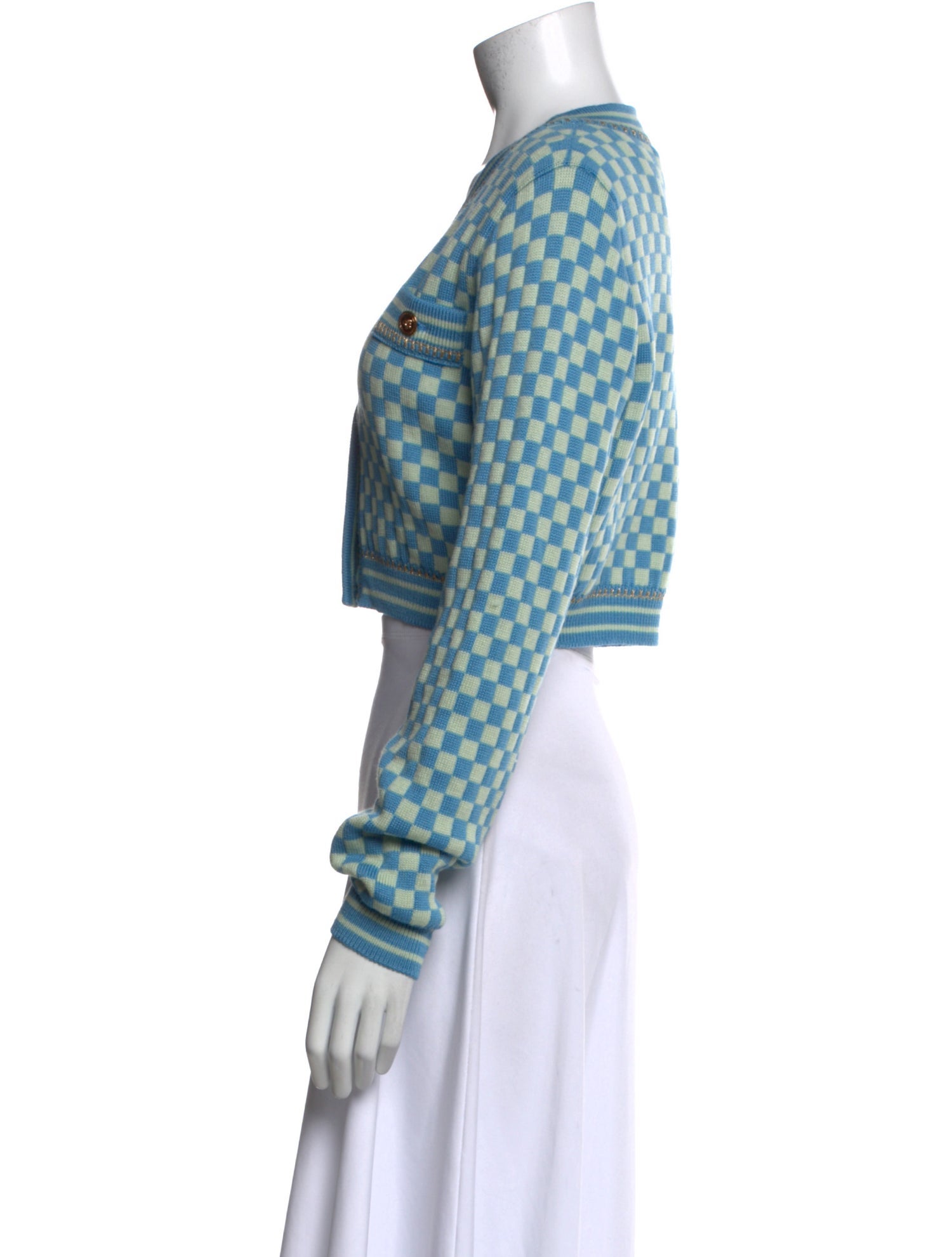 Versace Wool Printed Sweater w/ Tags