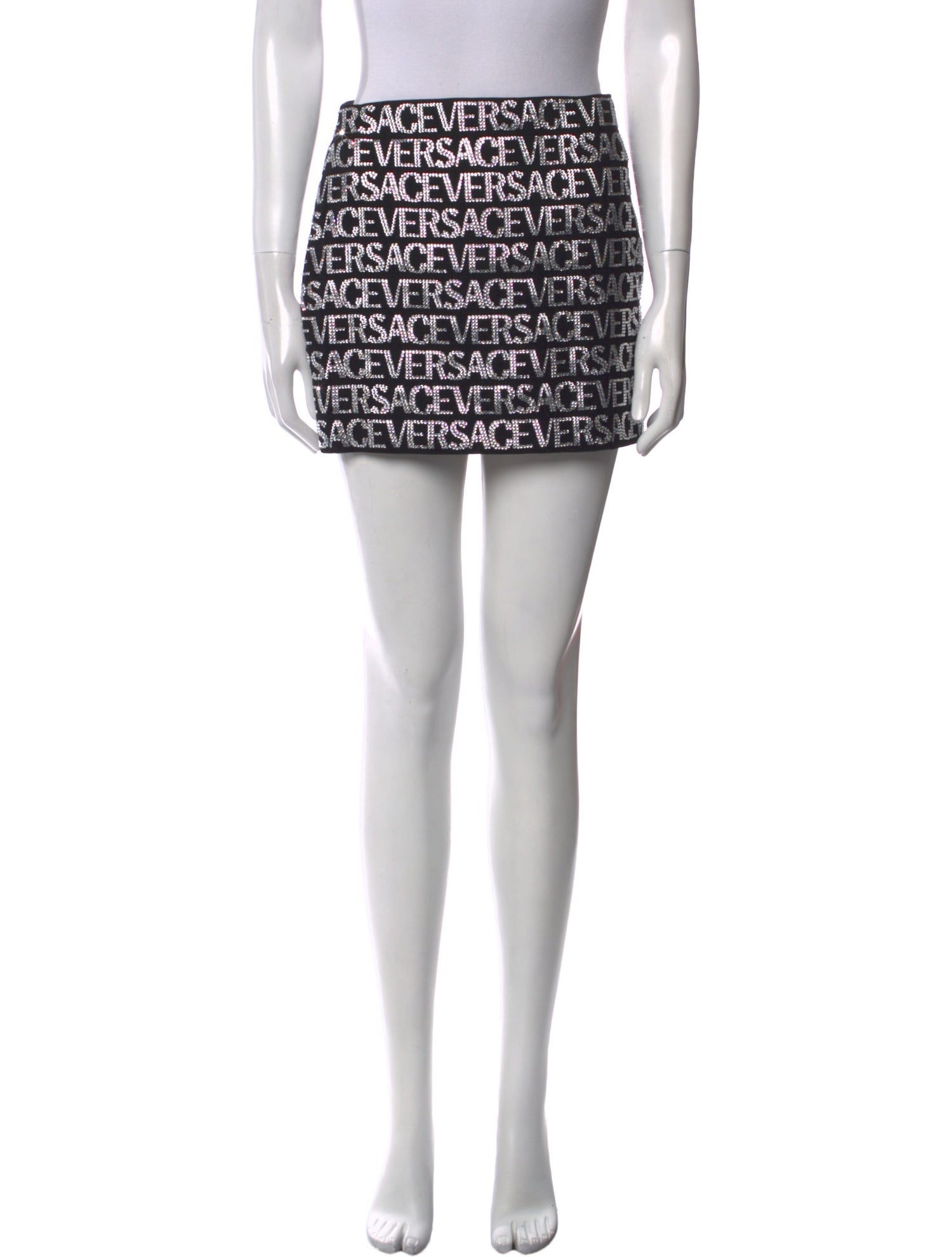 Versace Printed Mini Skirt