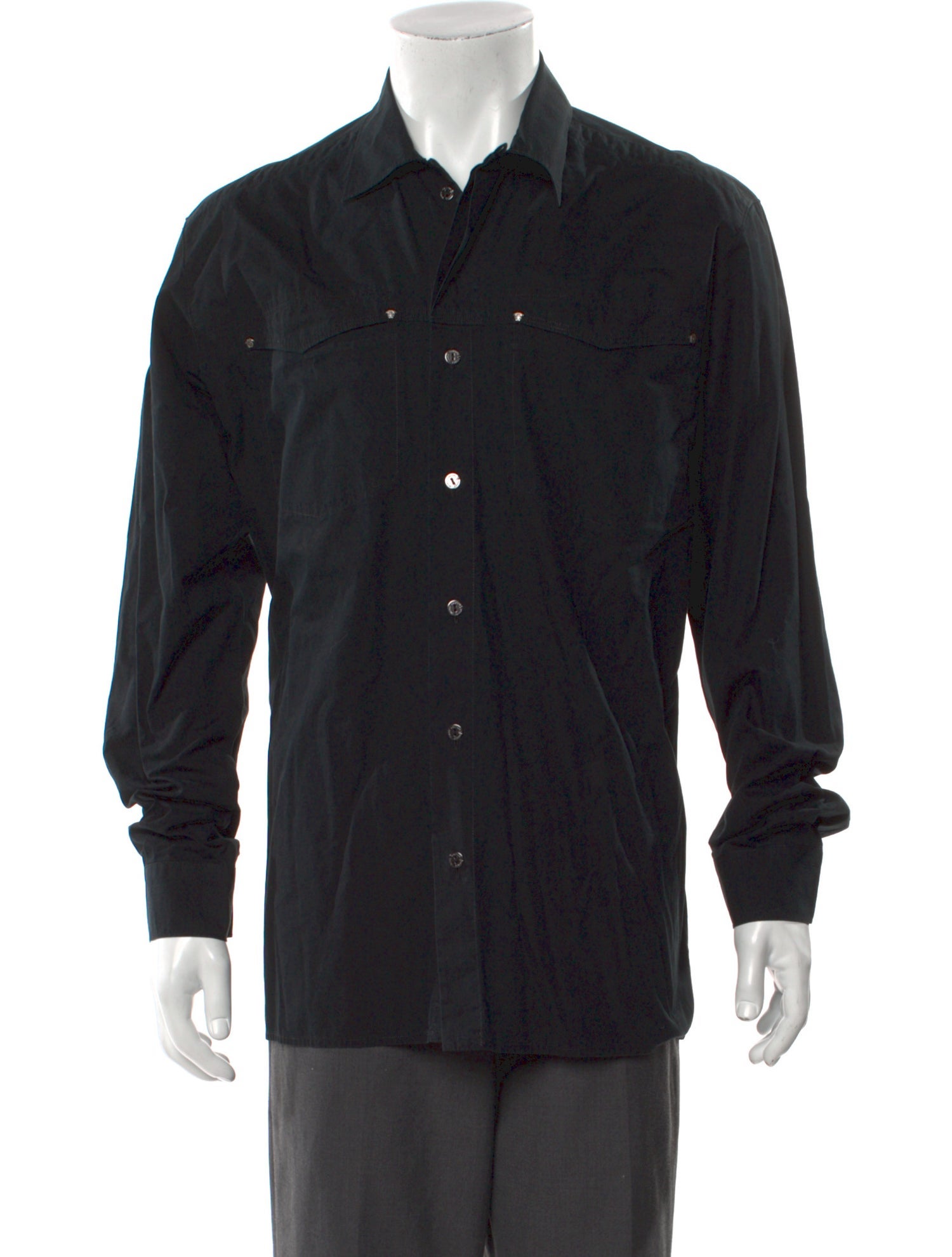 Versace Long Sleeve Dress Shirt