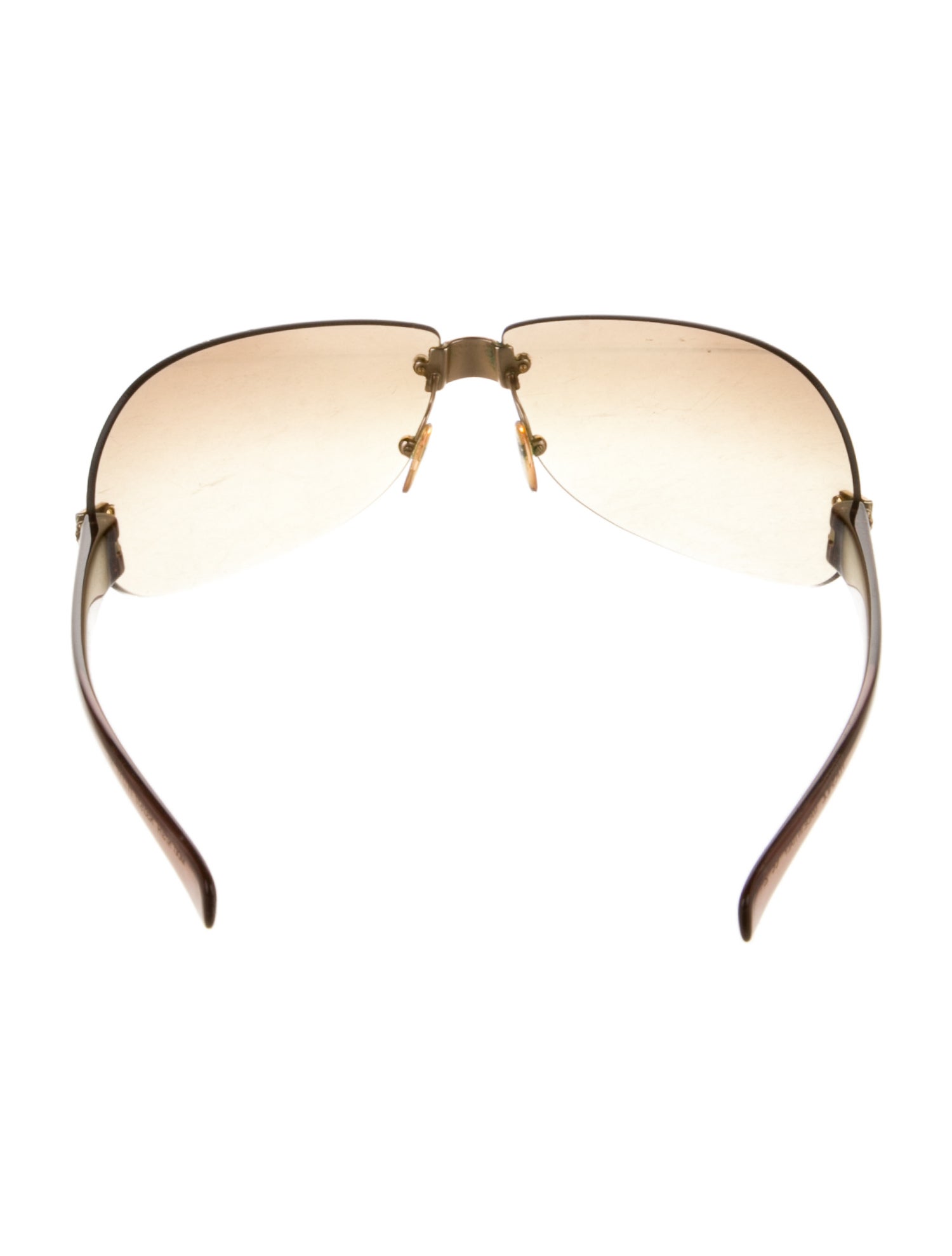 Versace Shield Tinted Sunglasses