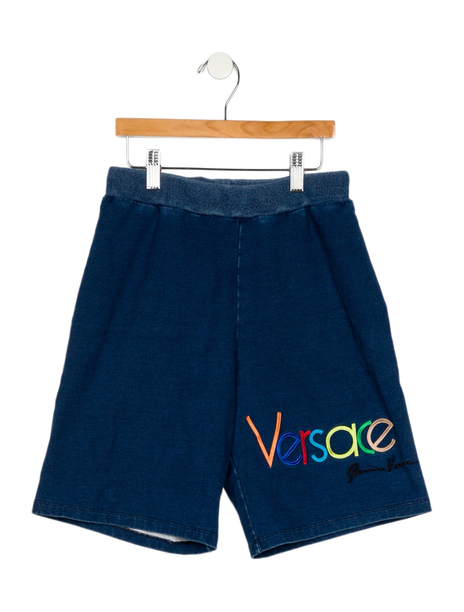 Versace Boys' Embroidered Shorts
