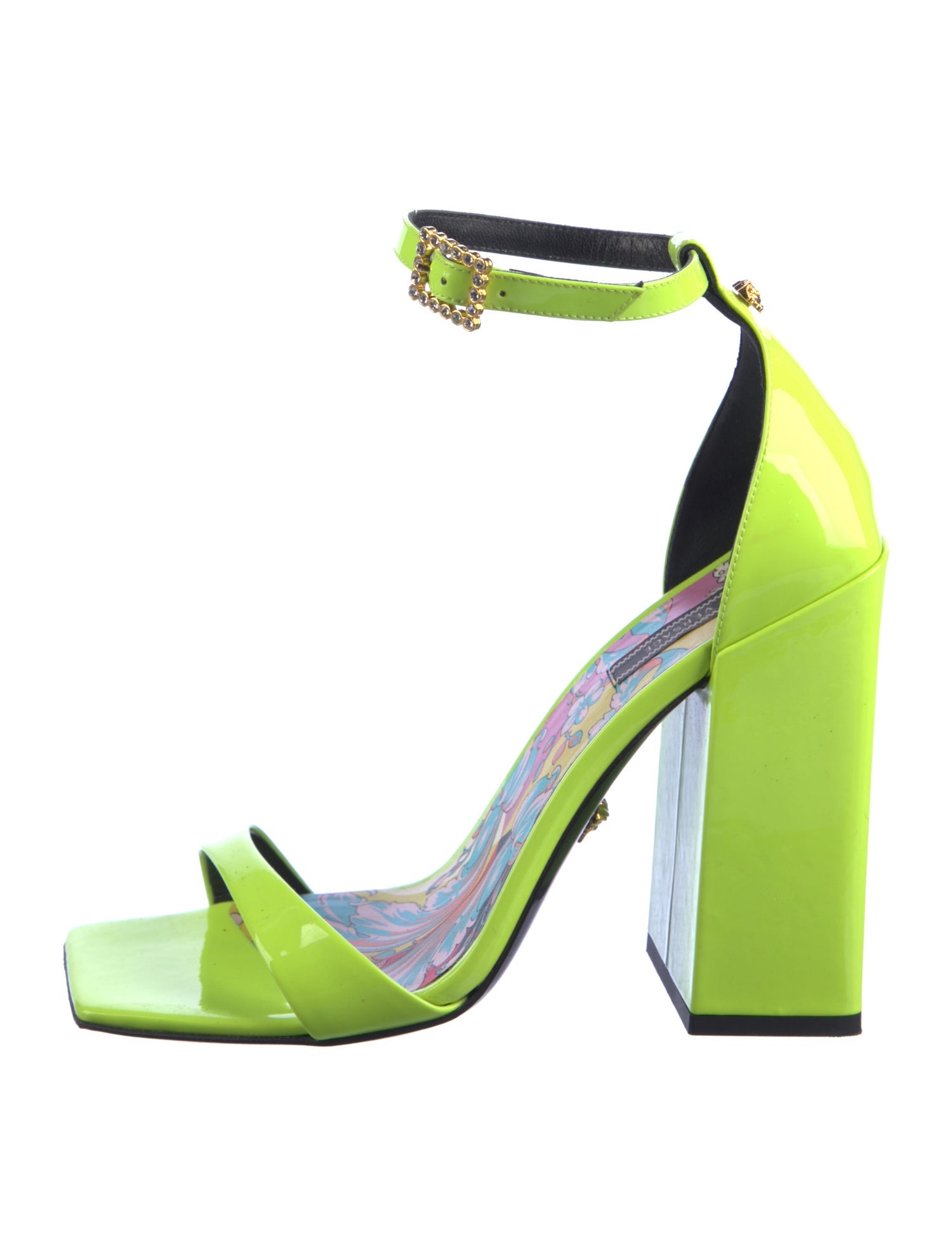 Versace Patent Leather Sandals